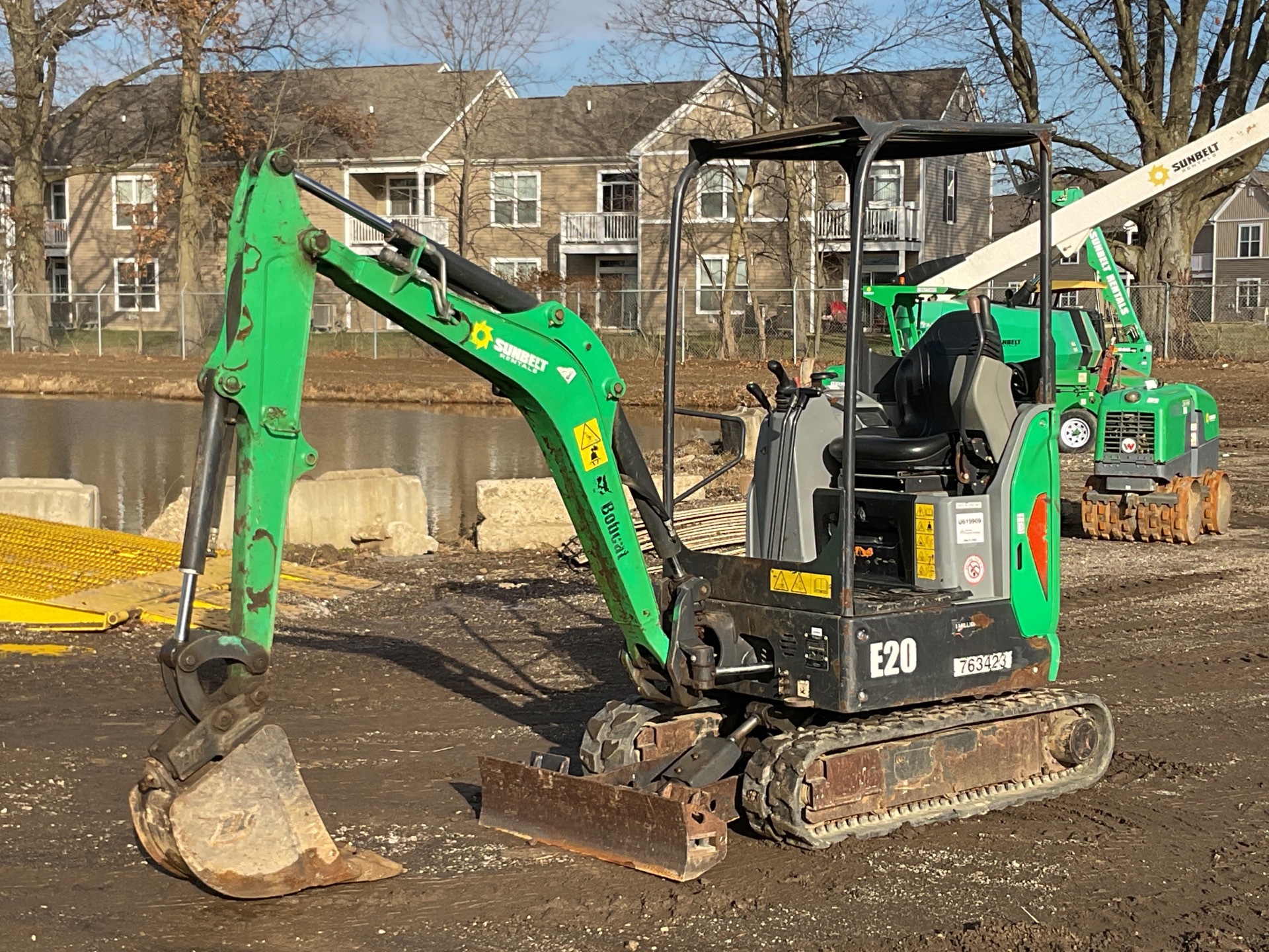 2015 Bobcat E20 Mini Excavator