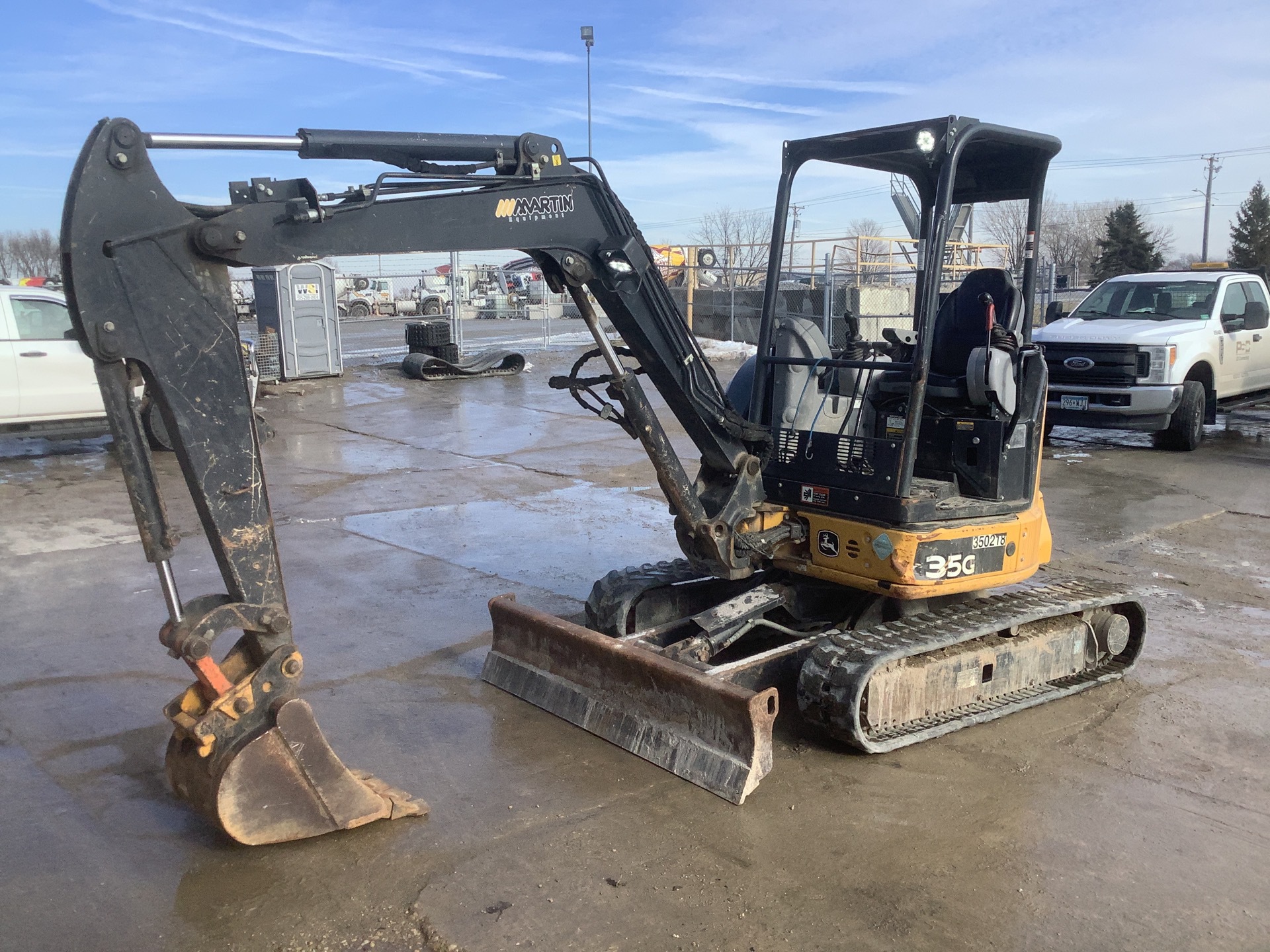 2017 John Deere 35G Mini Excavator