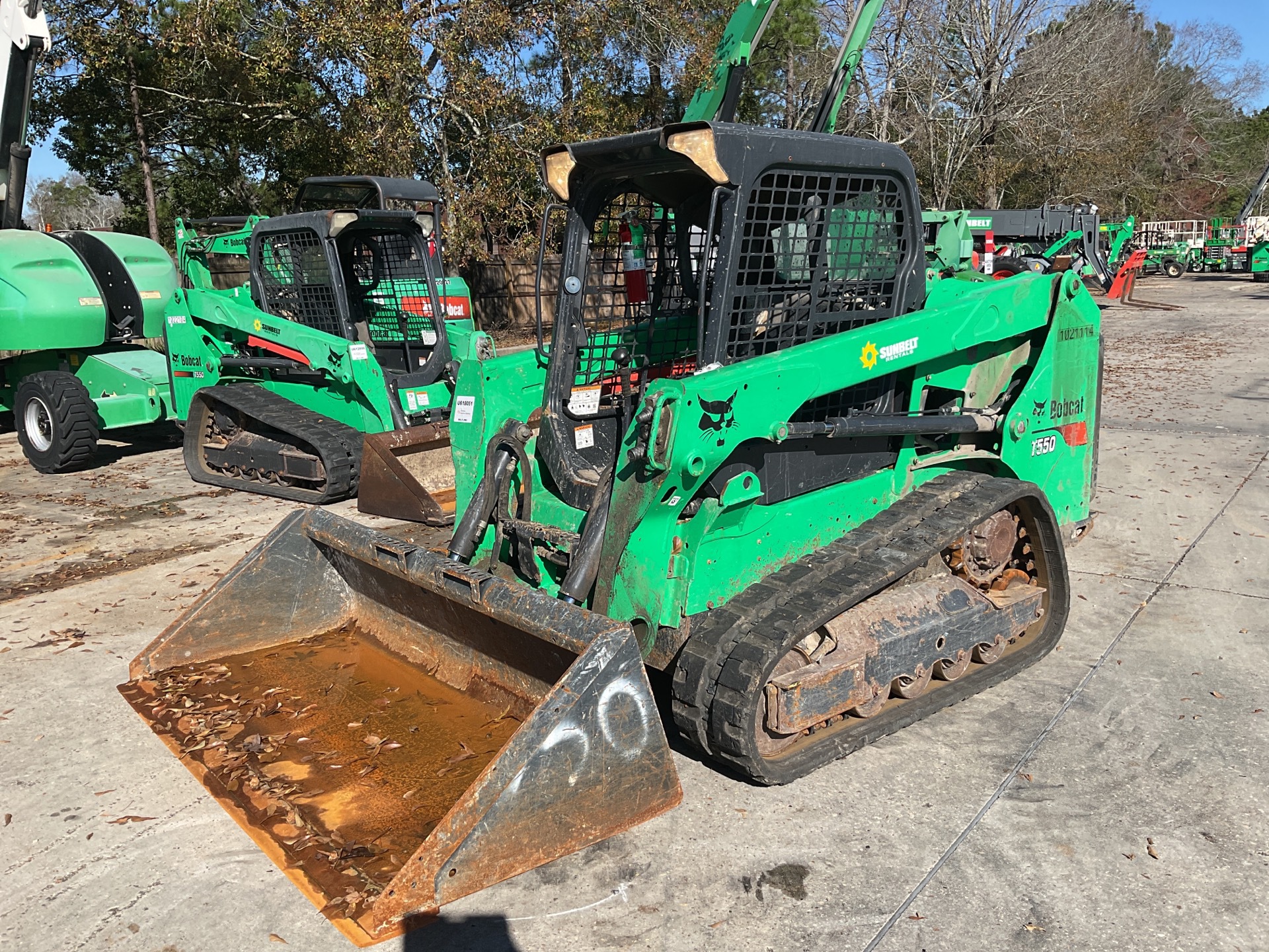 2017 Bobcat T550 Compact Track Loader