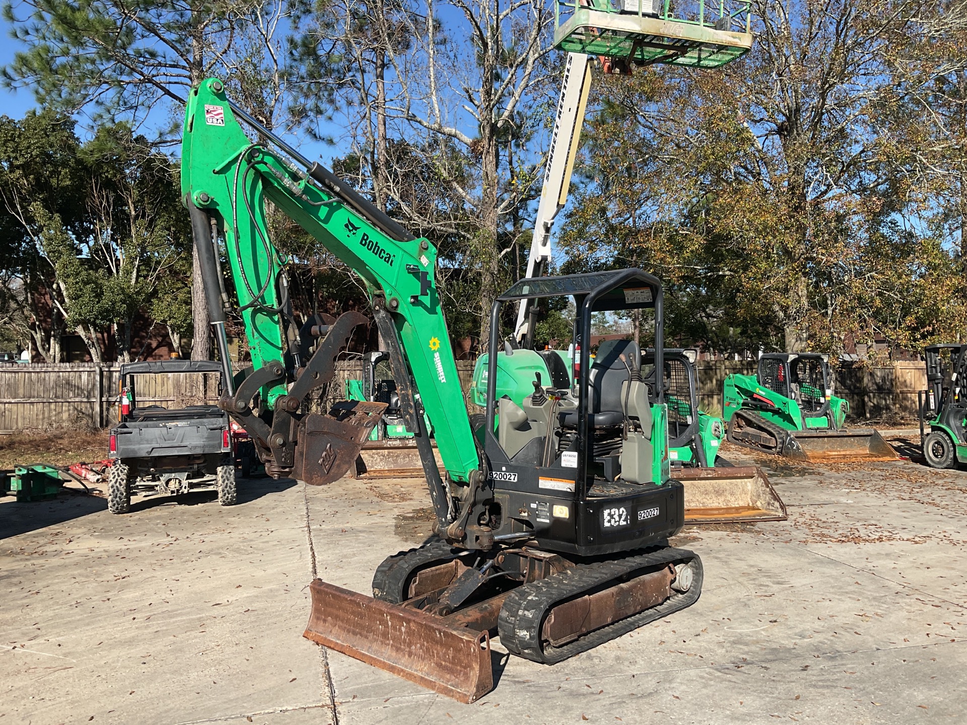 2016 Bobcat E32i Mini Excavator