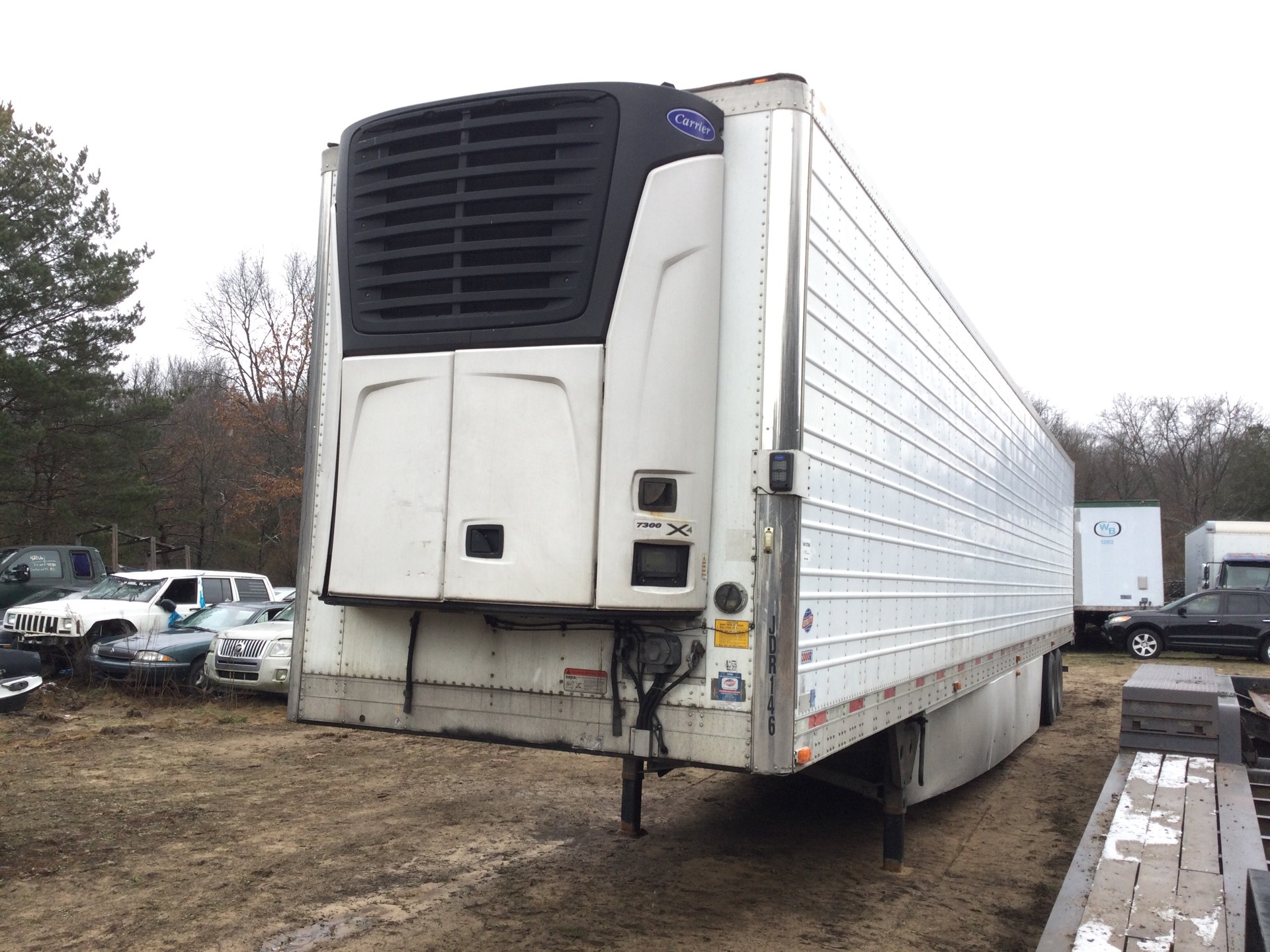 2014 Utility VS2RA 53 ft T/A Refrigerated Trailer