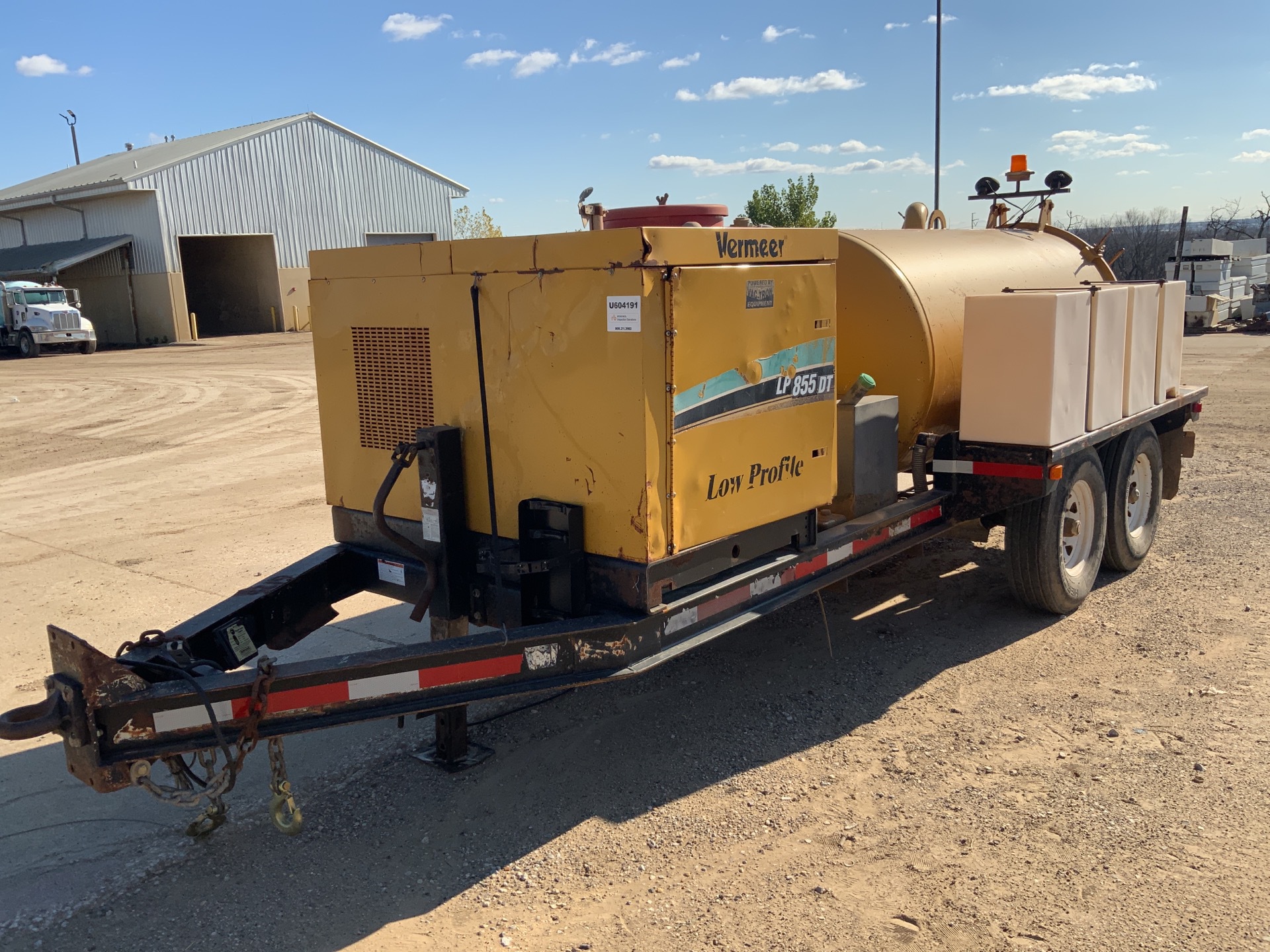 2012 Vermeer LP855DT T/A Vacuum System