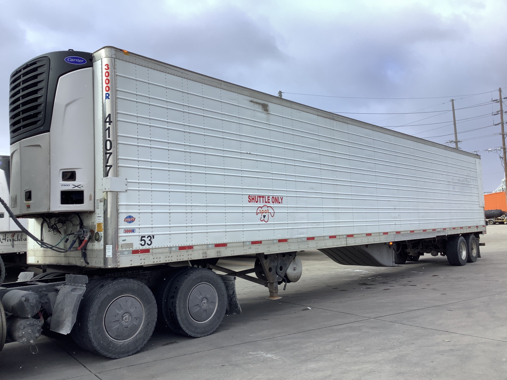 2014 Utility VS2RA 53 ft x 102 in T/A Refrigerated Trailer