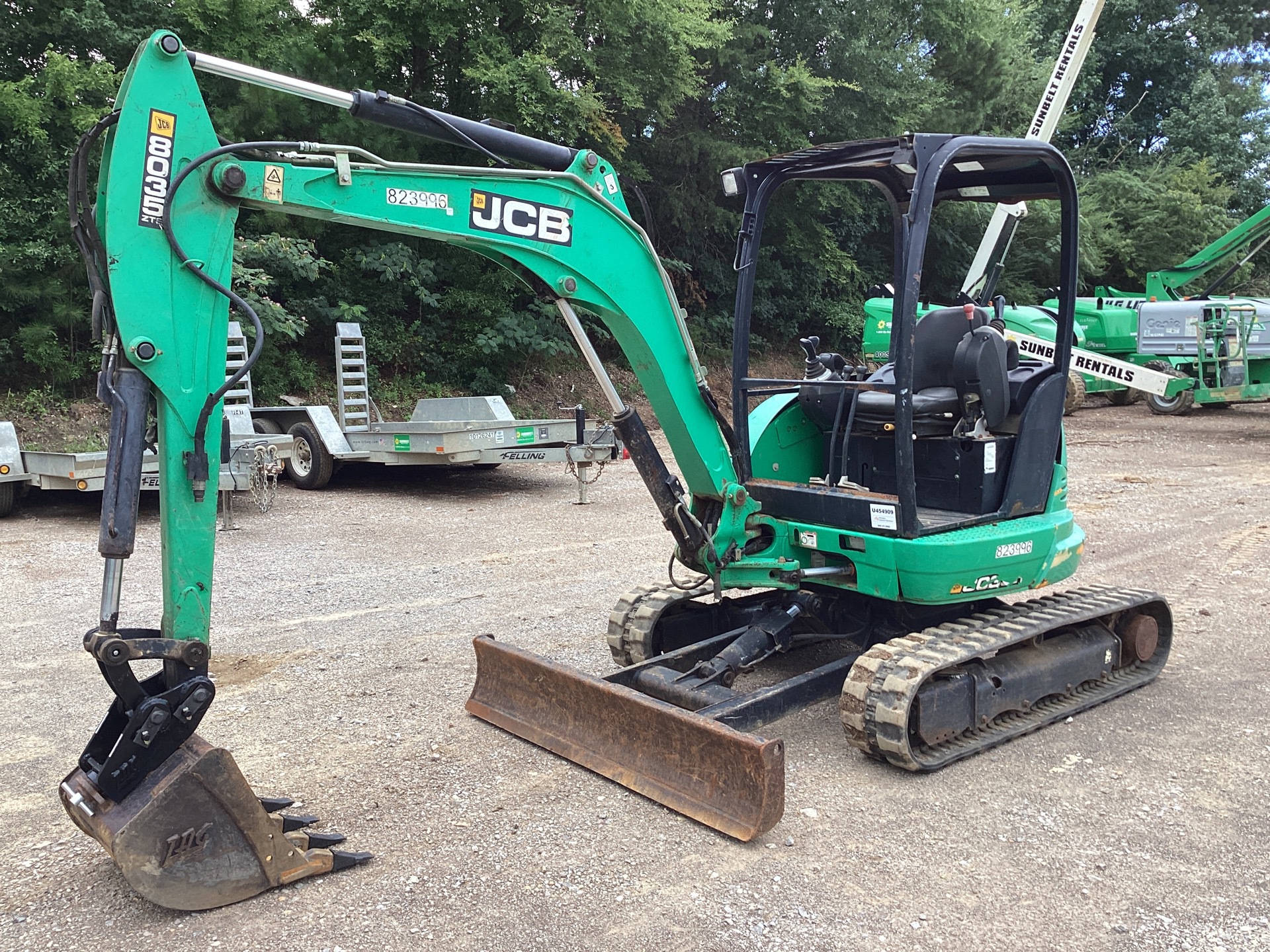 2016 JCB 8035ZTS Mini Excavator