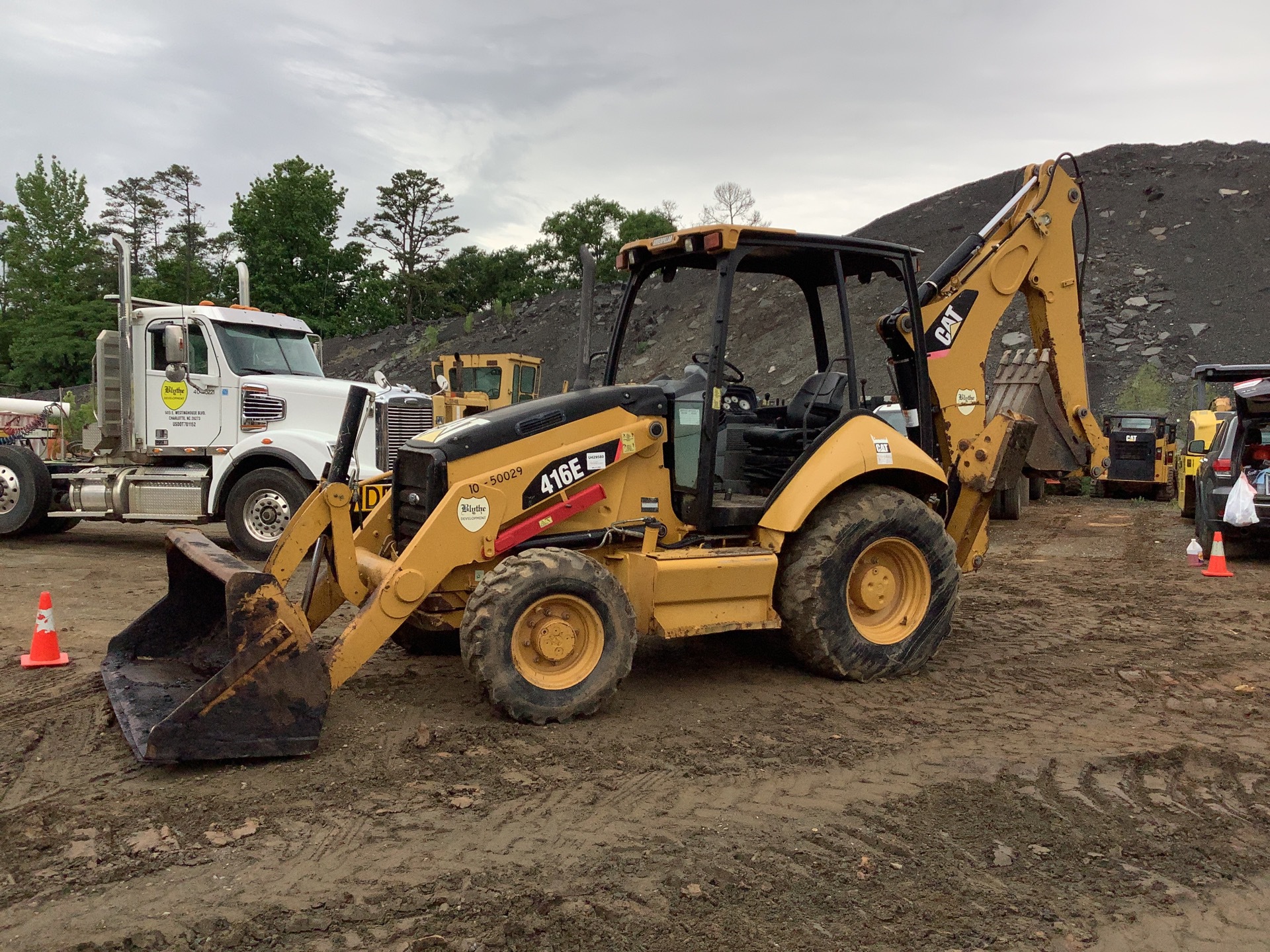 2011 Cat 416E 4x4 Backhoe Loader