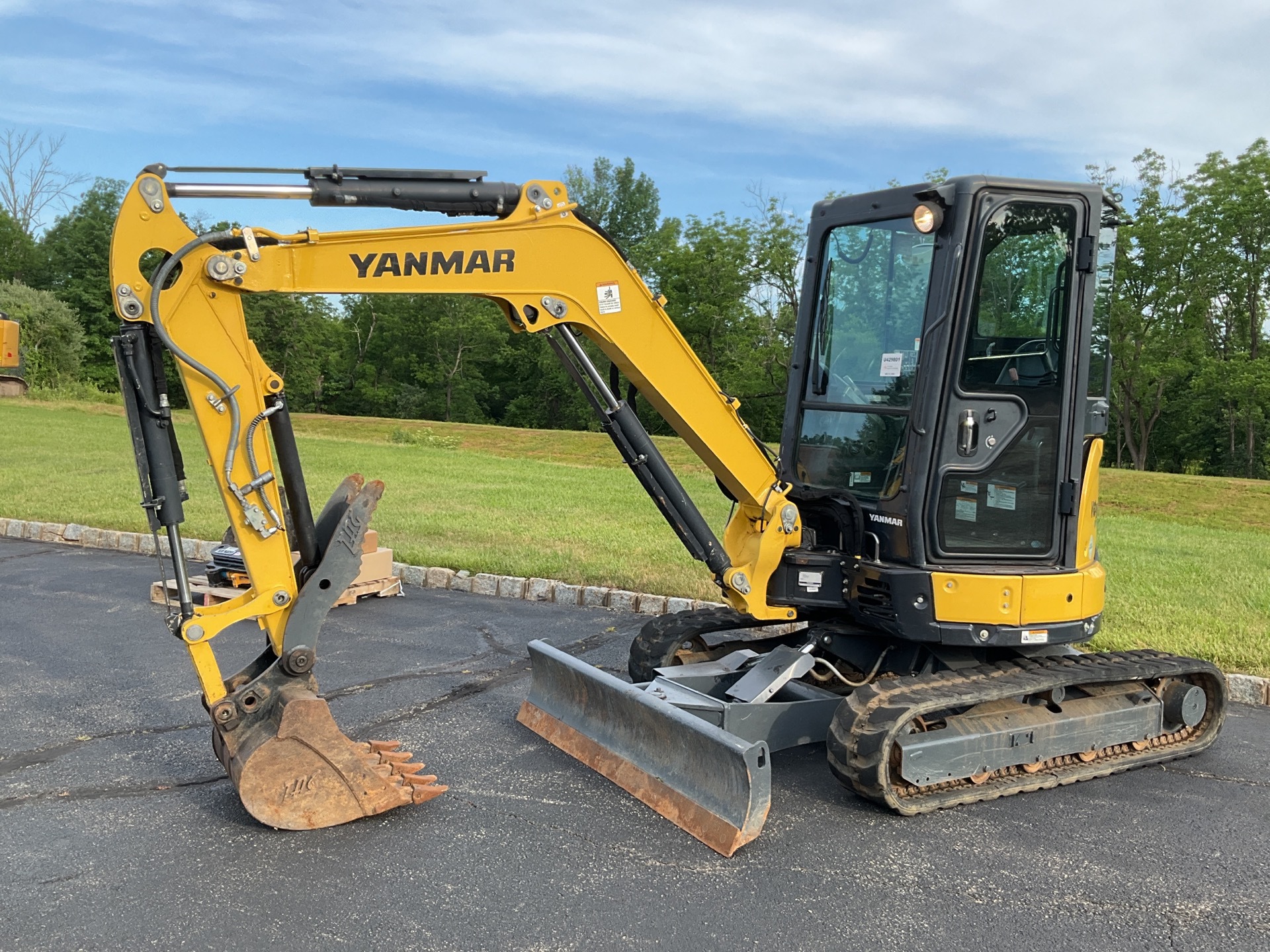 2017 Yanmar ViO35-6A Mini Excavator