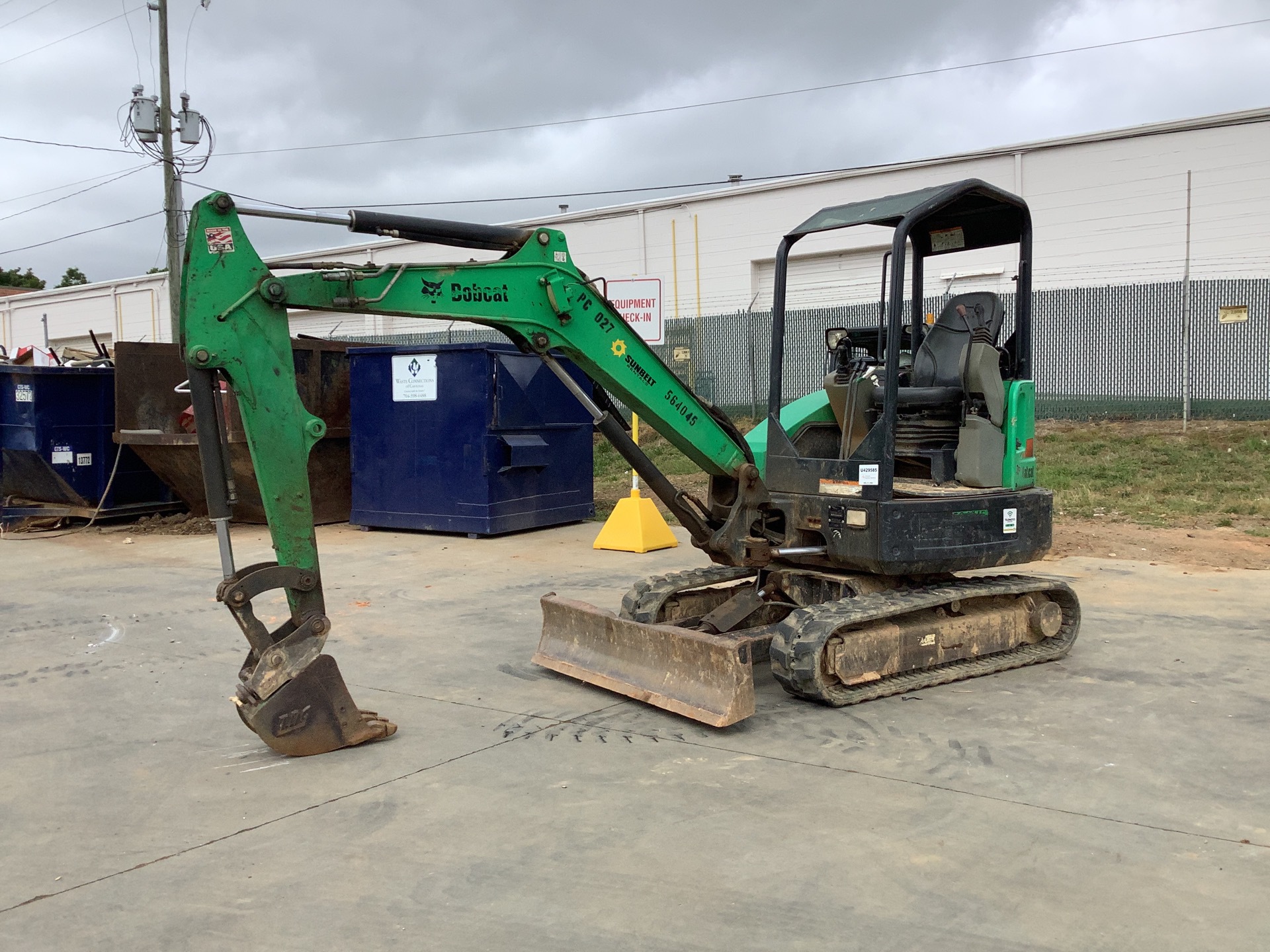 2013 Bobcat E32M Mini Excavator