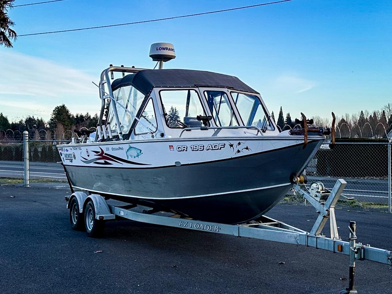 2007 Hewescraft 220 Ocean Pro