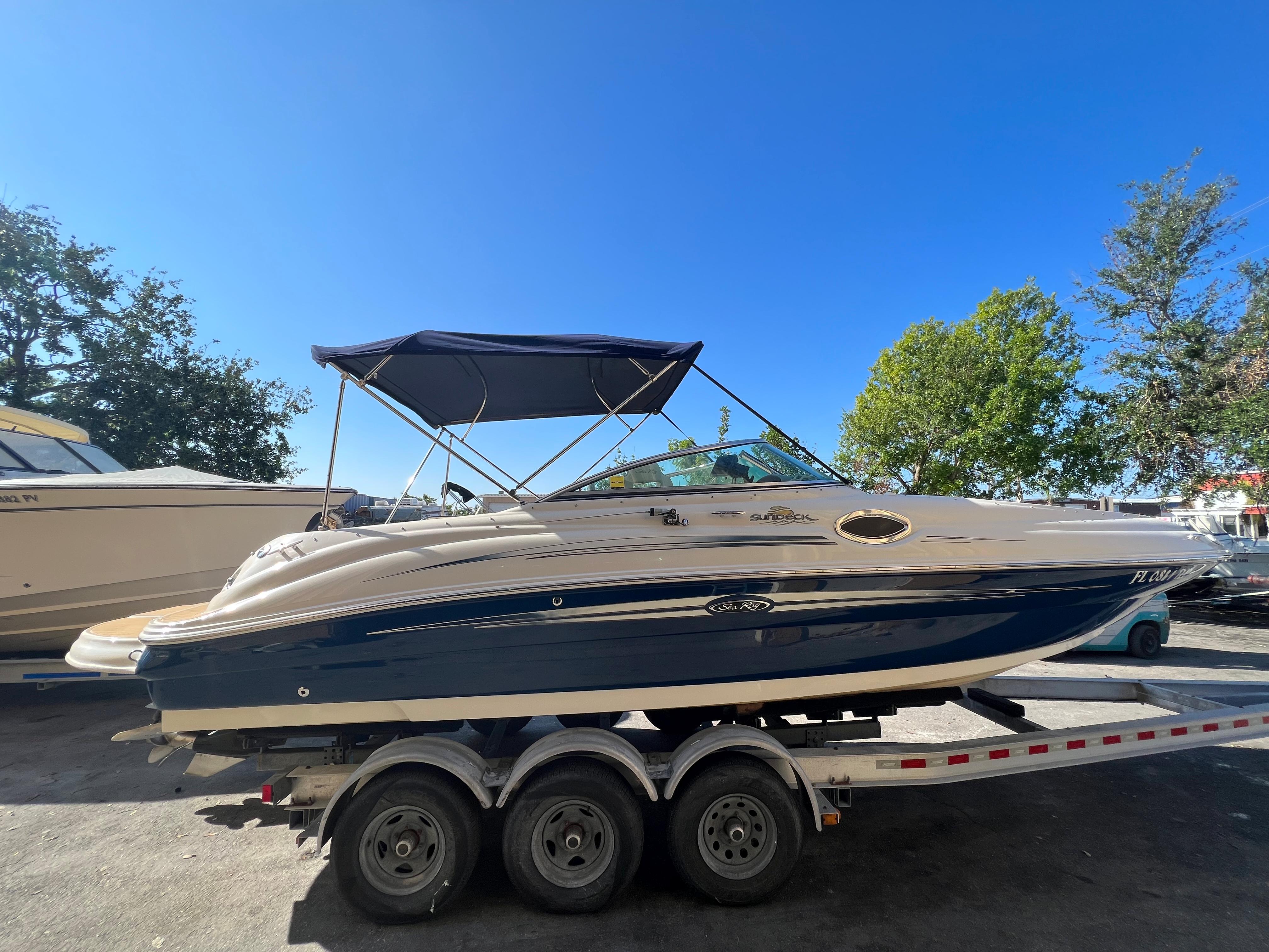 2007 Sea Ray 240 Sundeck New Motor