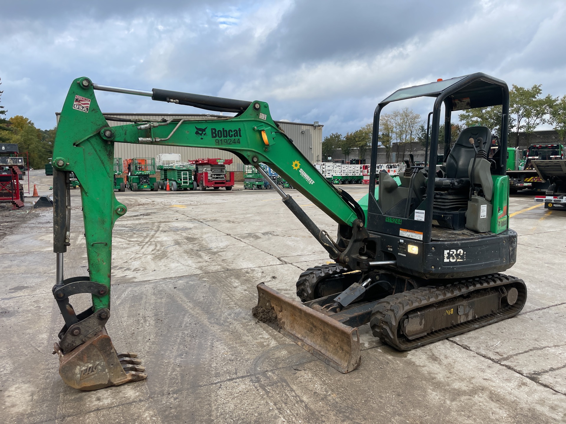 2016 Bobcat E32i Mini Excavator