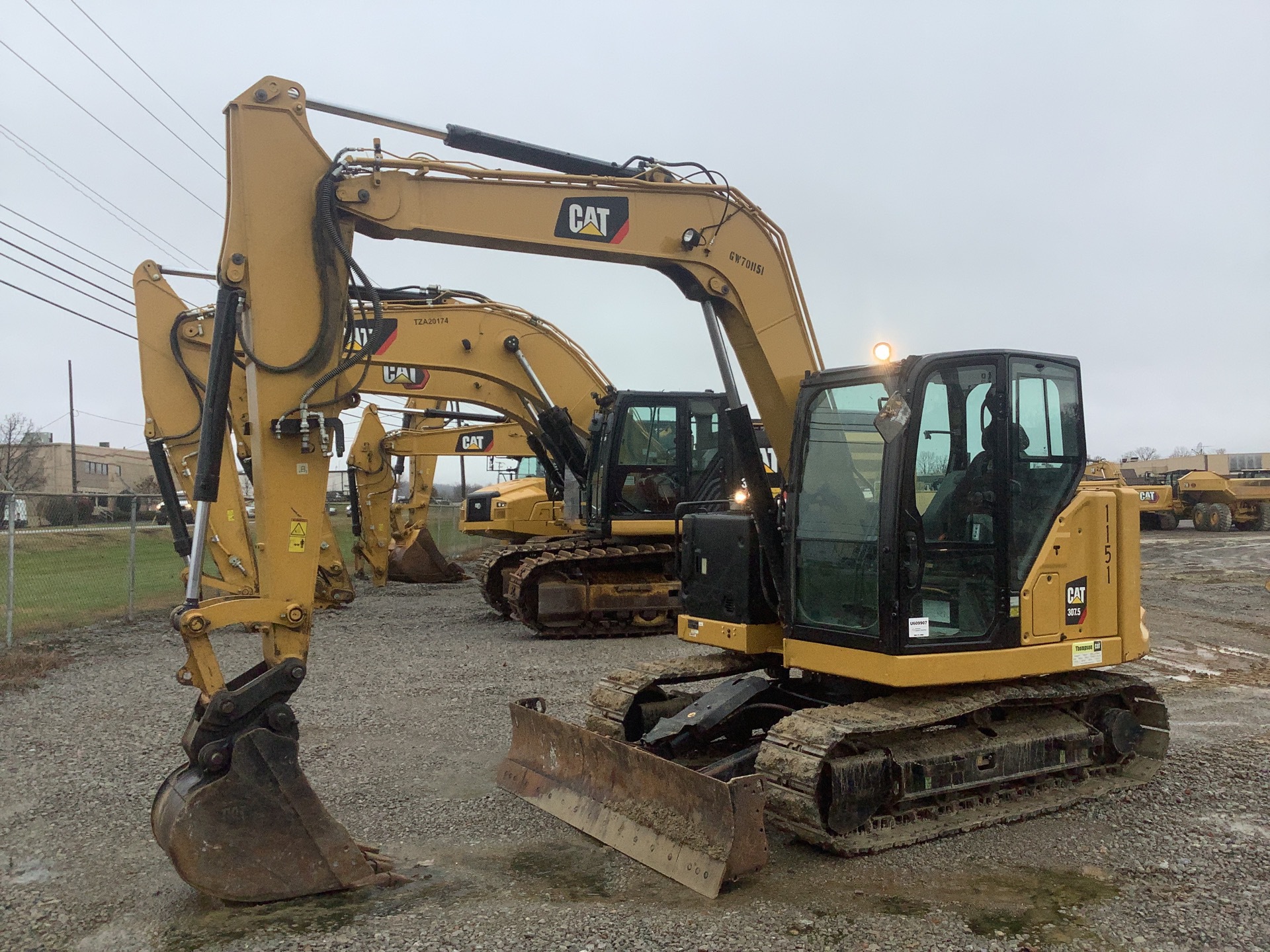 2019 Cat 307.5 Tracked Excavator