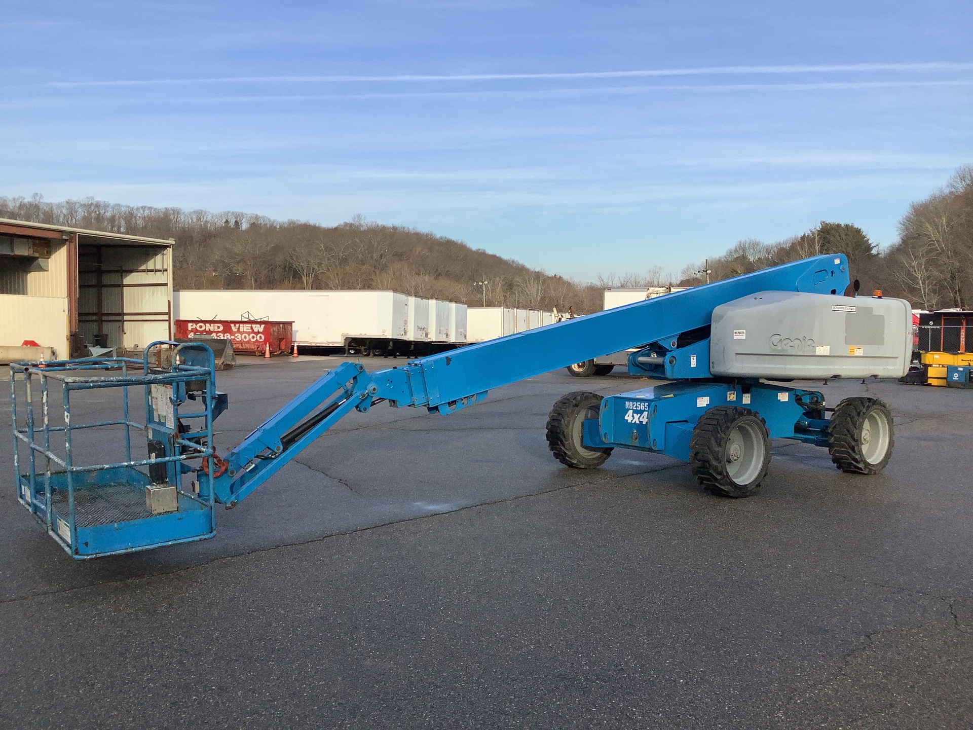 2014 Genie S-65 4WD Diesel Telescopic Boom Lift