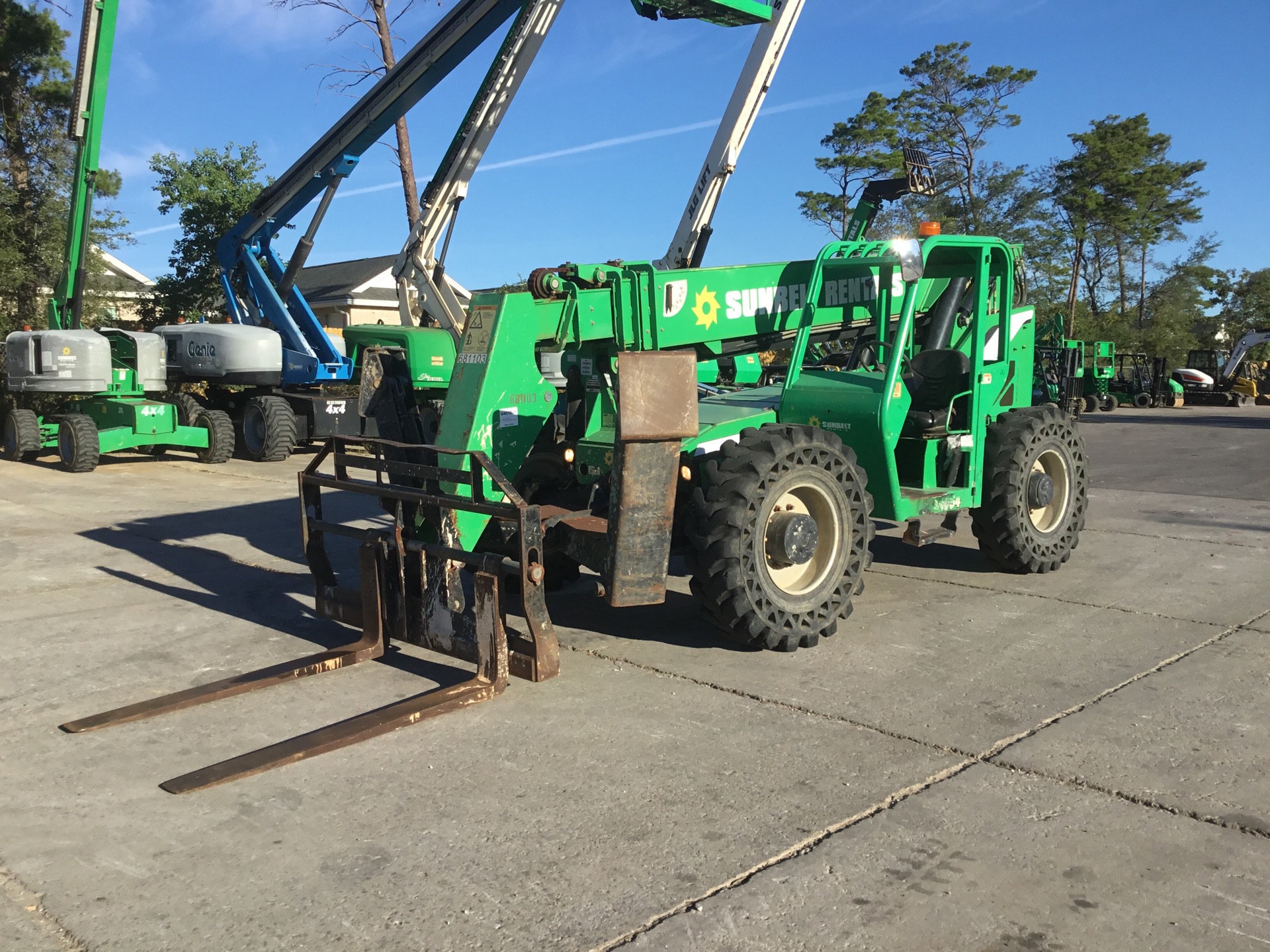 2015 SkyTrak 10054 Telehandler