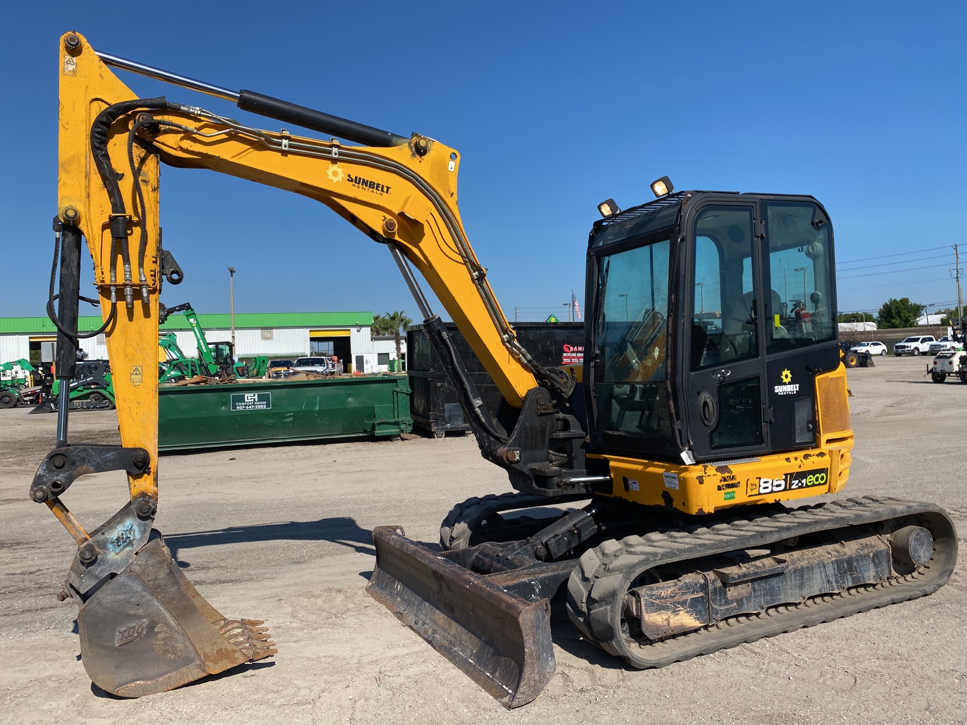 2016 JCB 85Z-1 Mini Excavator