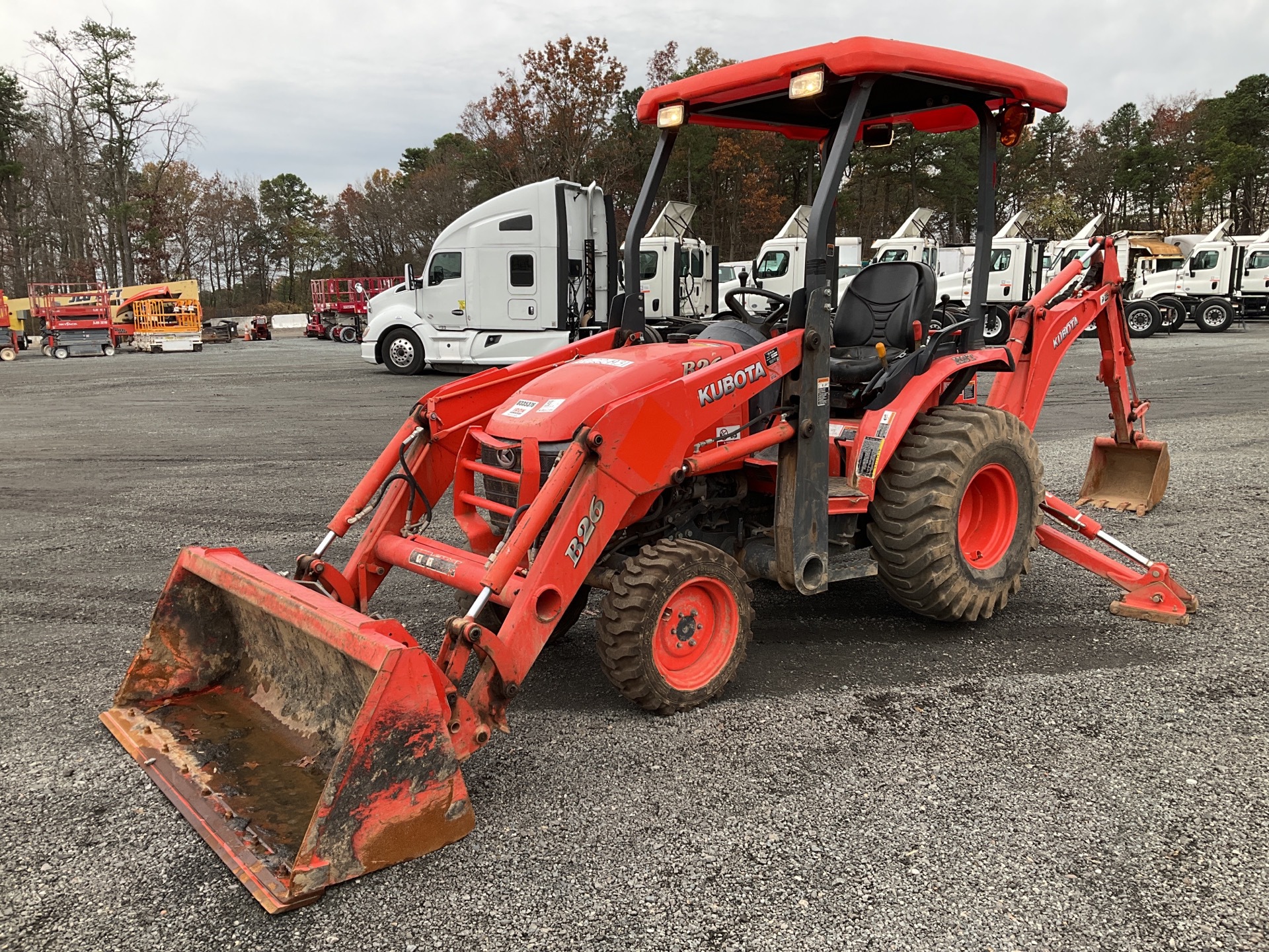 2018 Kubota B26TLB 4x4 Backhoe Loader