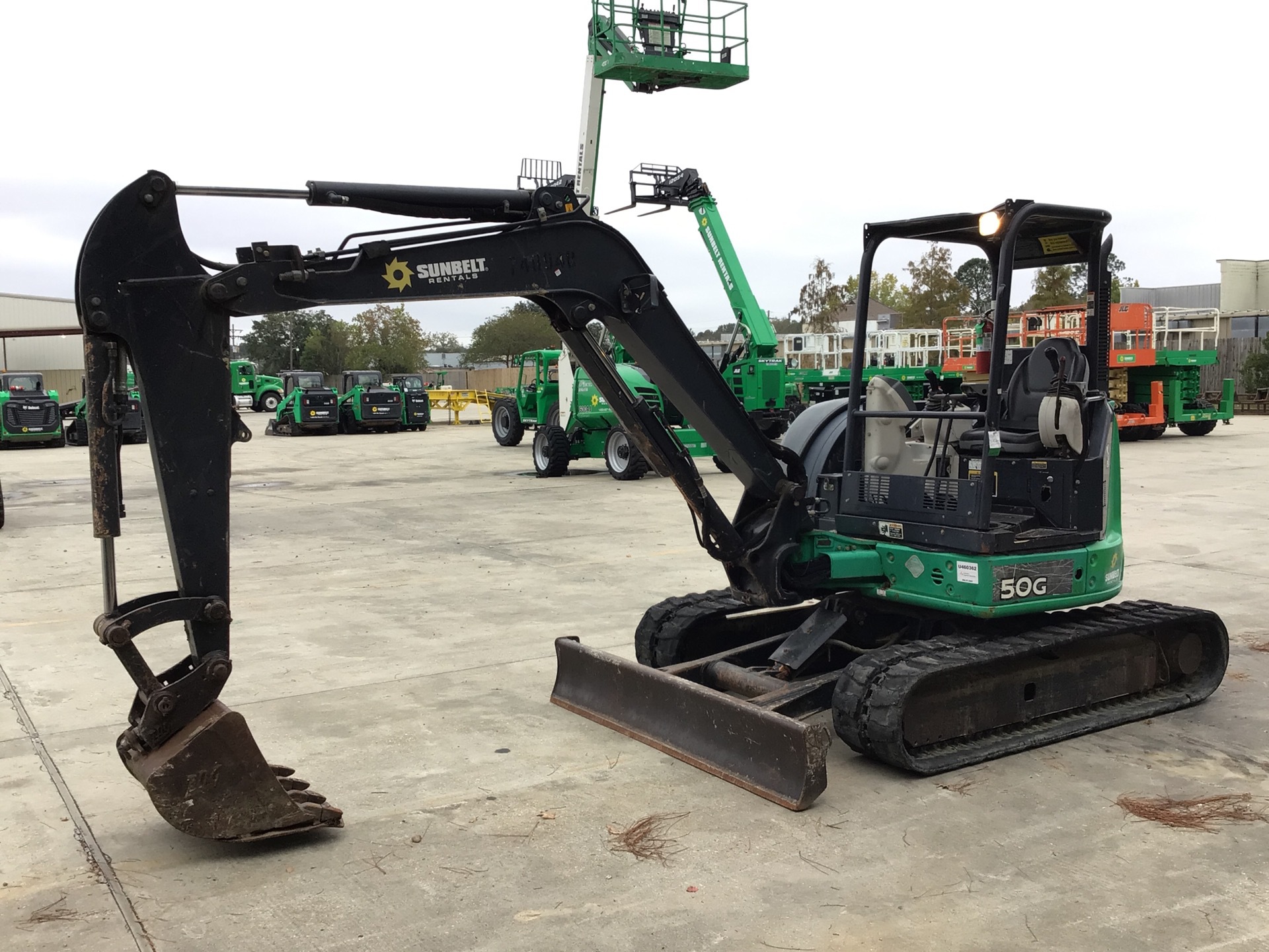 2015 John Deere 50G Mini Excavator