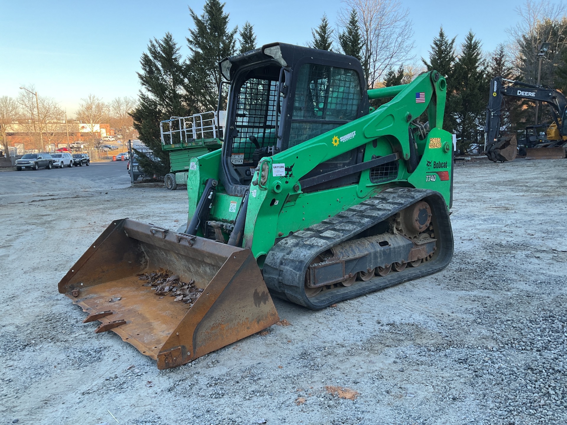 2017 Bobcat T740 Compact Track Loader