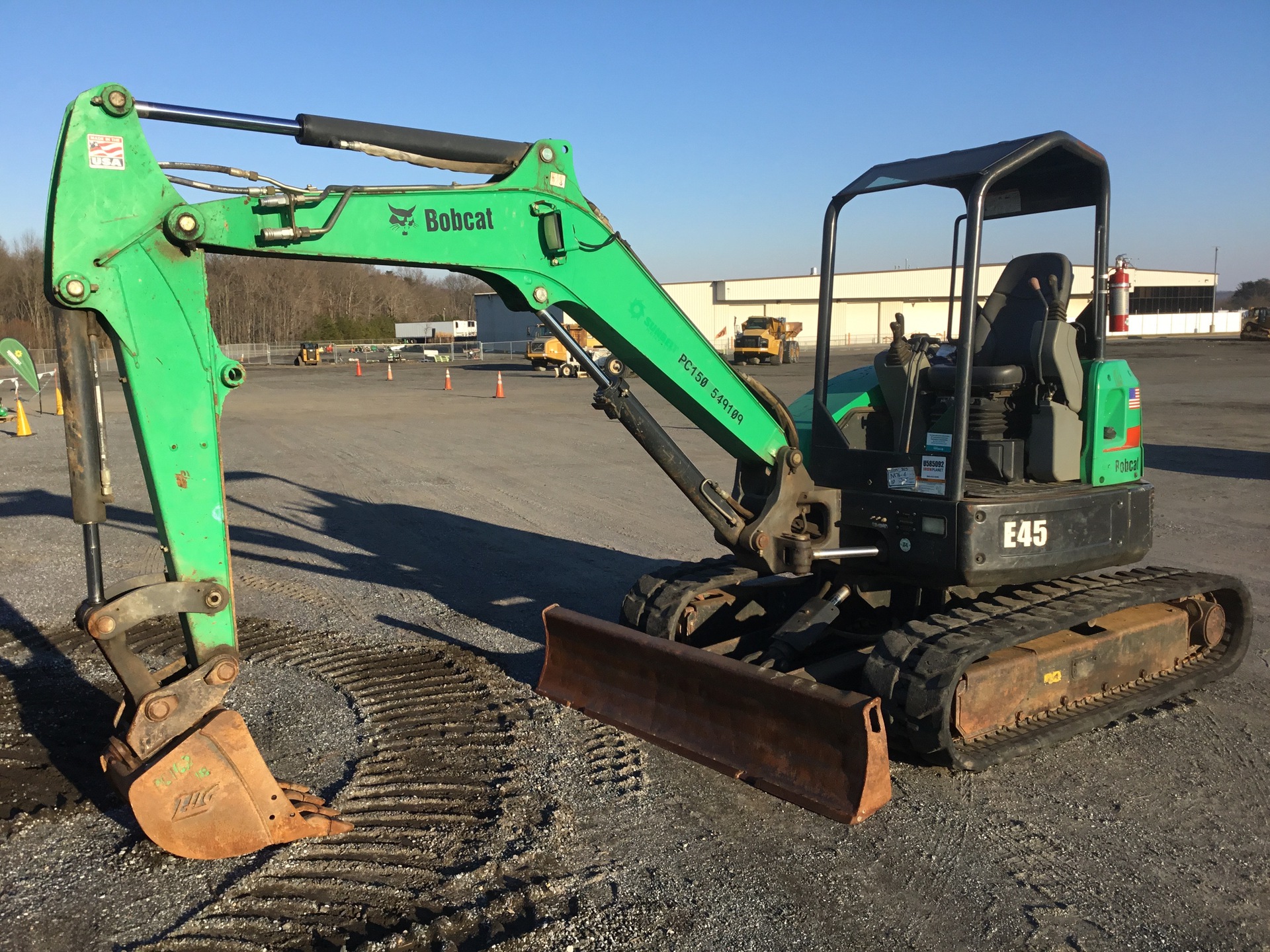 2013 Bobcat E45M Mini Excavator