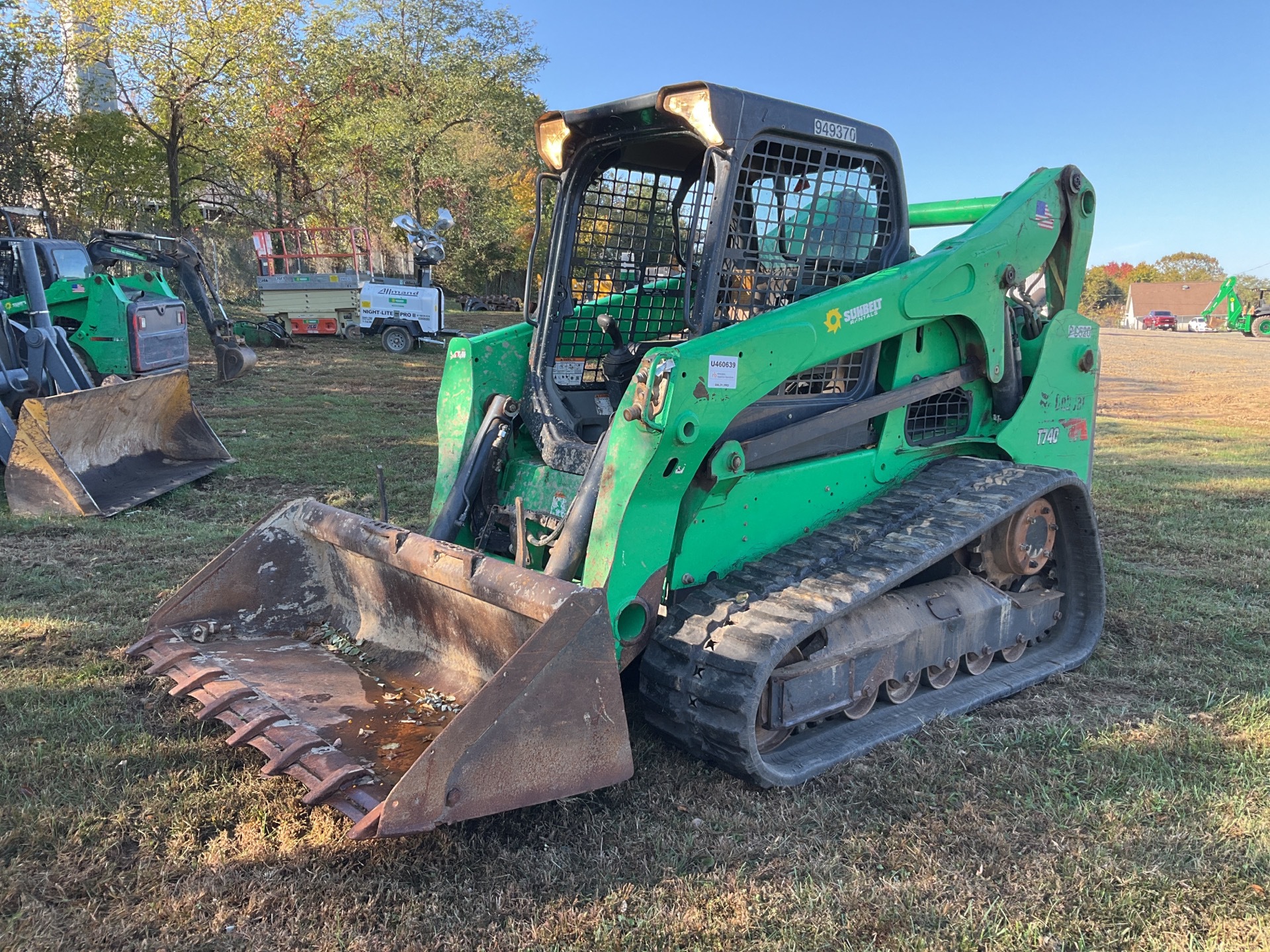 2017 Bobcat T740 Compact Track Loader