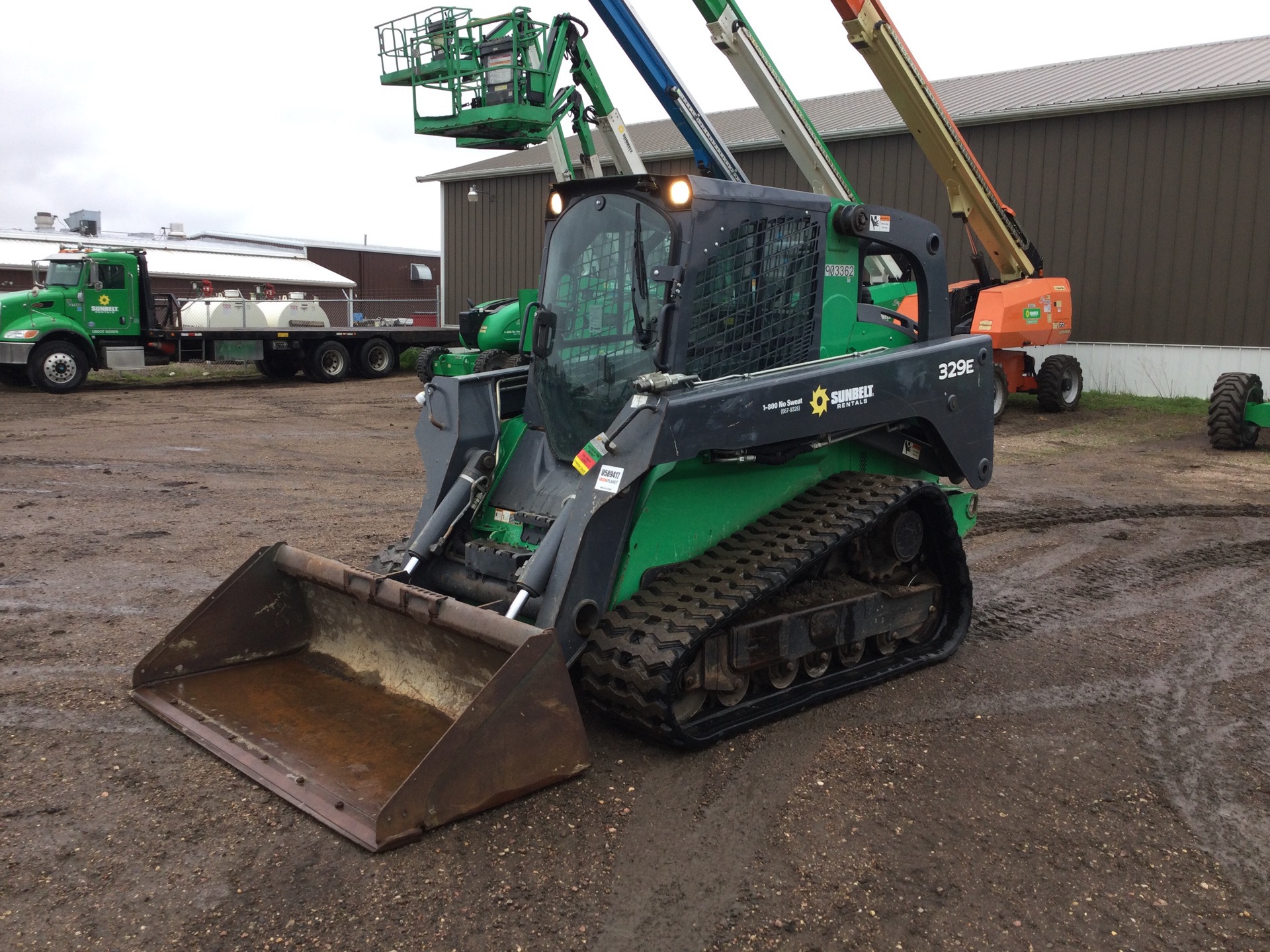 2016 John Deere 329E Compact Track Loader