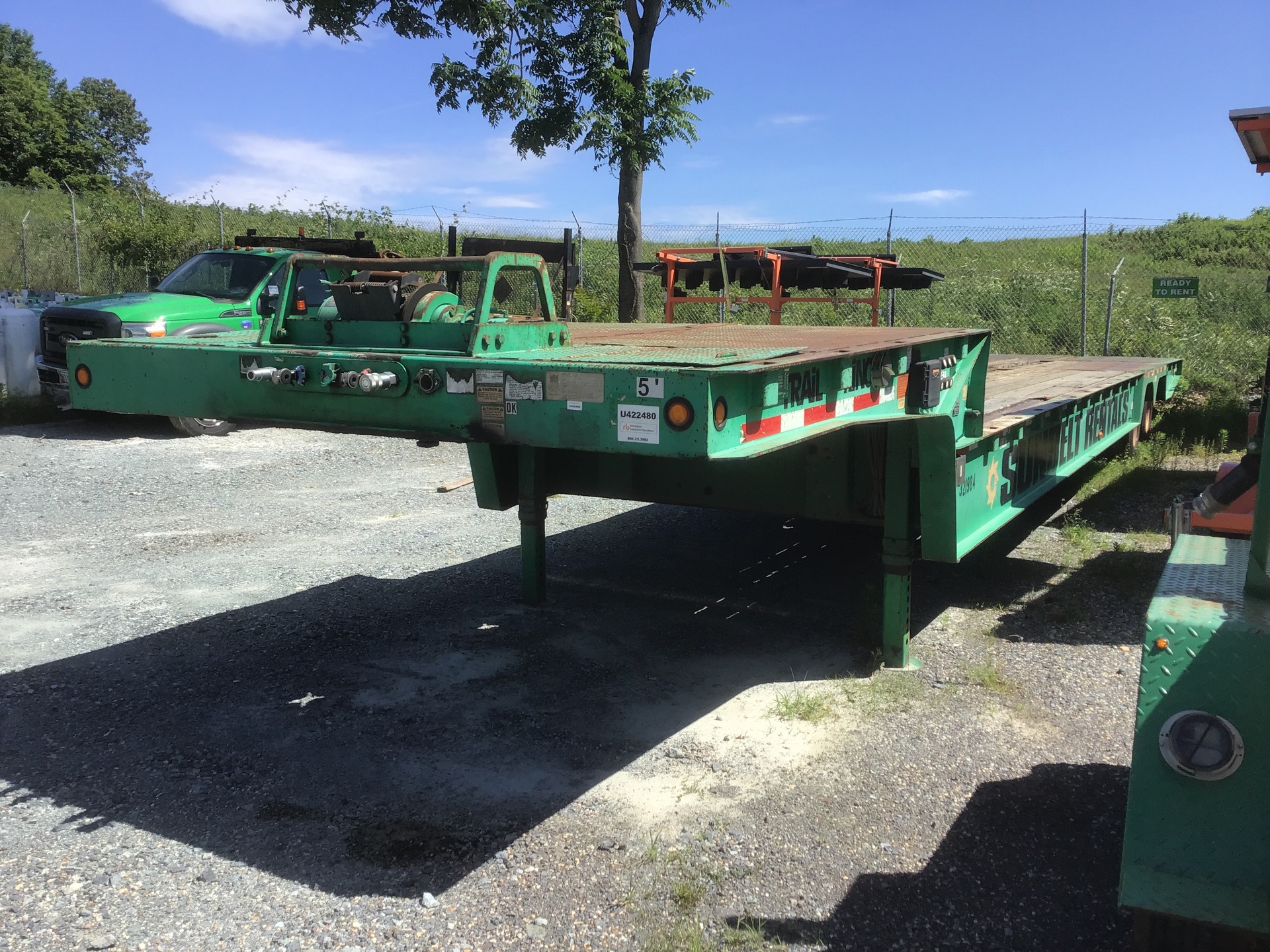 2011 Trail King TK70HT-482 Step Deck Trailer