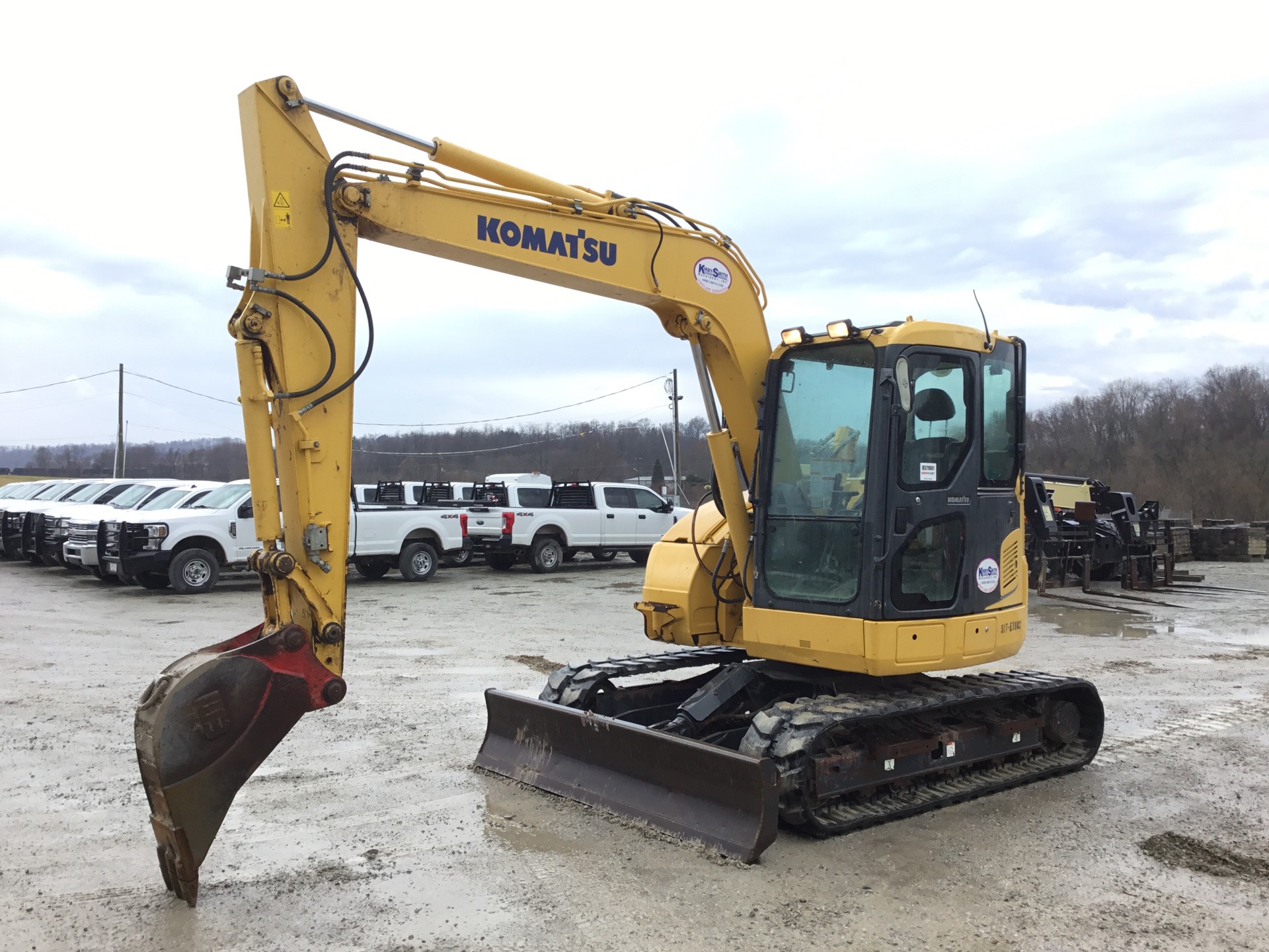 2017 Komatsu PC78US-10 Tracked Excavator