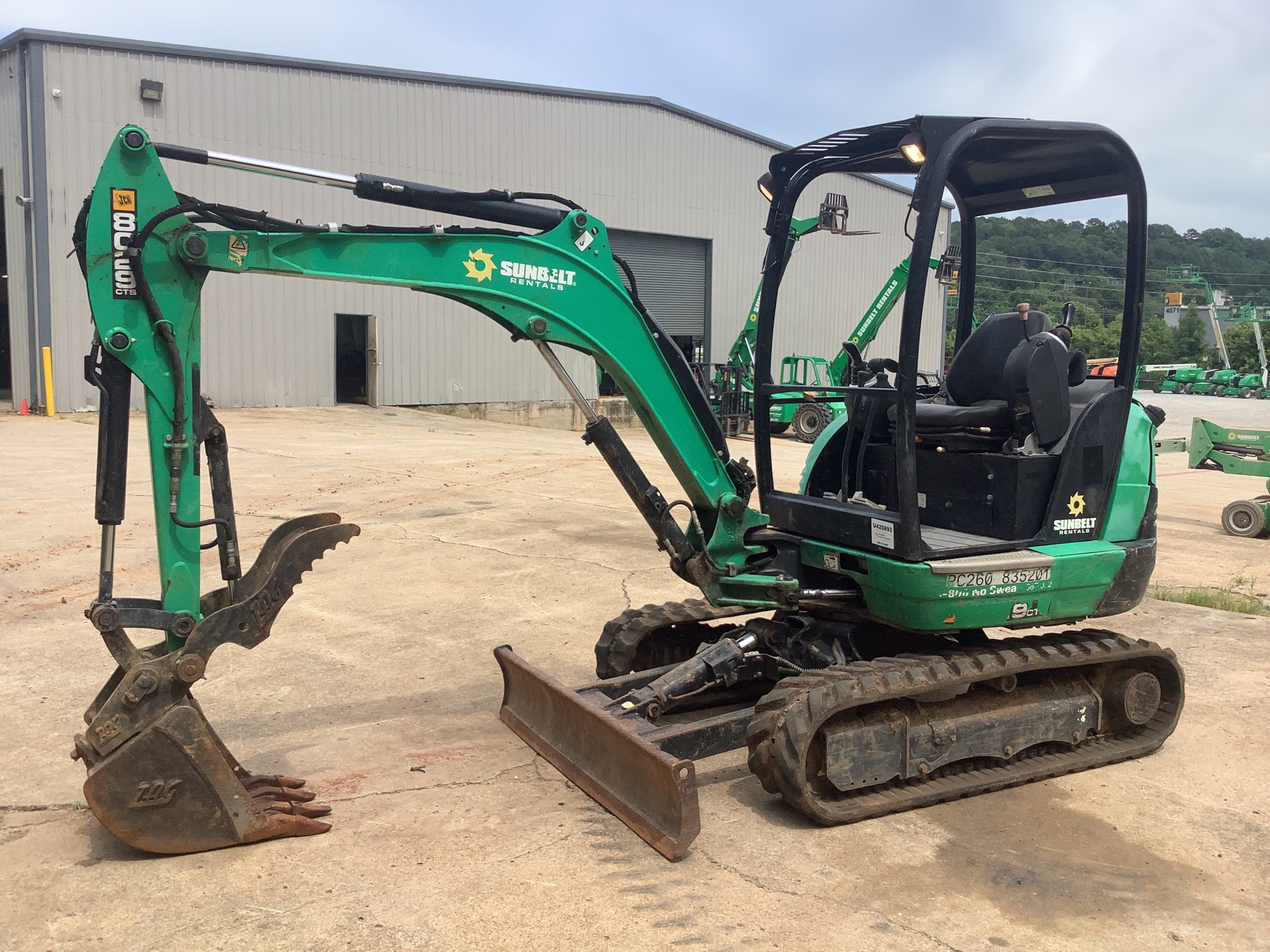 2016 JCB 8029CTS Mini Excavator