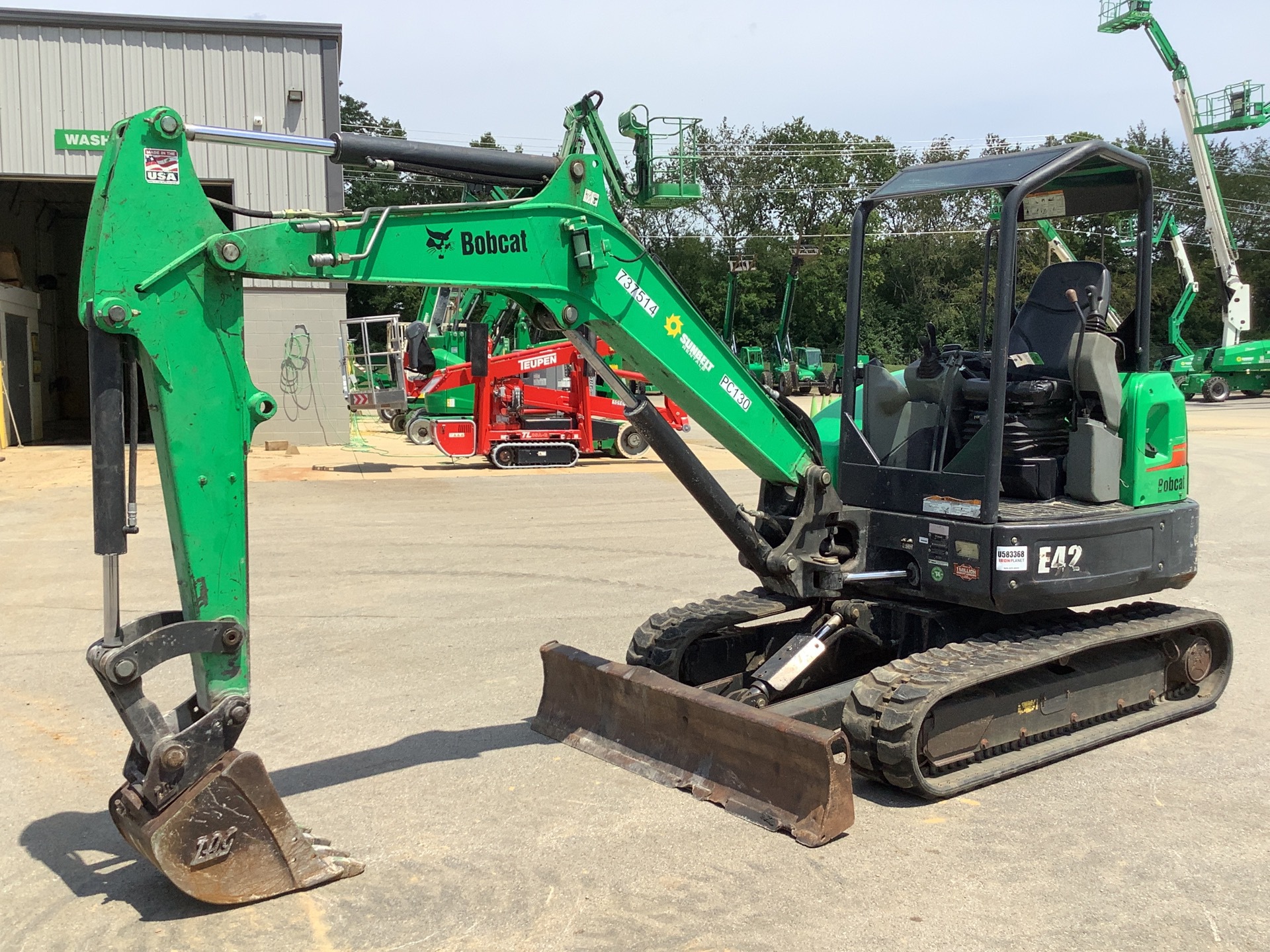 2015 Bobcat E42 Mini Excavator