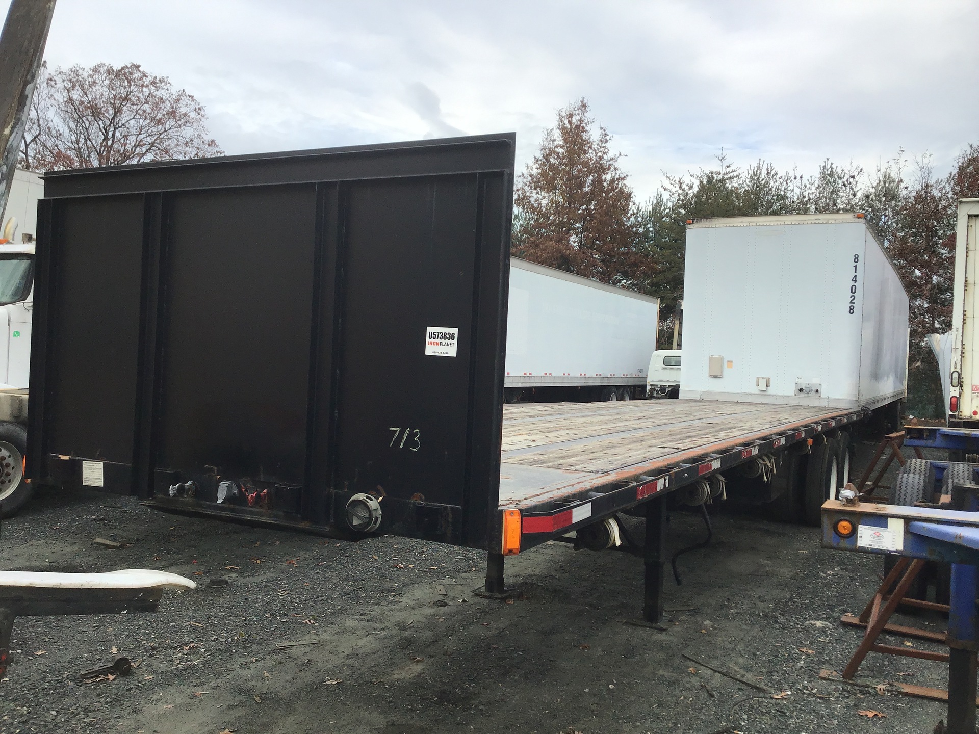 2006 Transcraft TL-2000S S2 T/A Flatbed Trailer