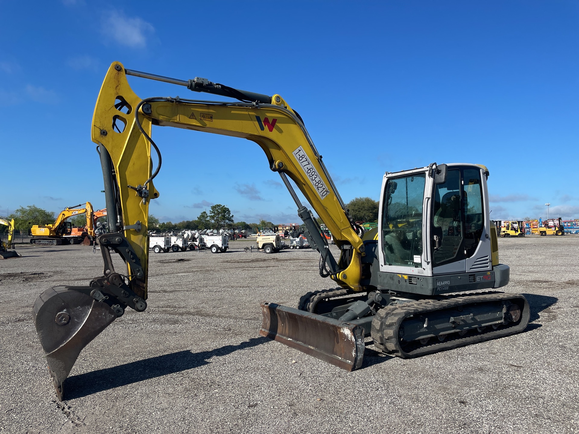 2017 Wacker Neuson ET90 Mini Excavator