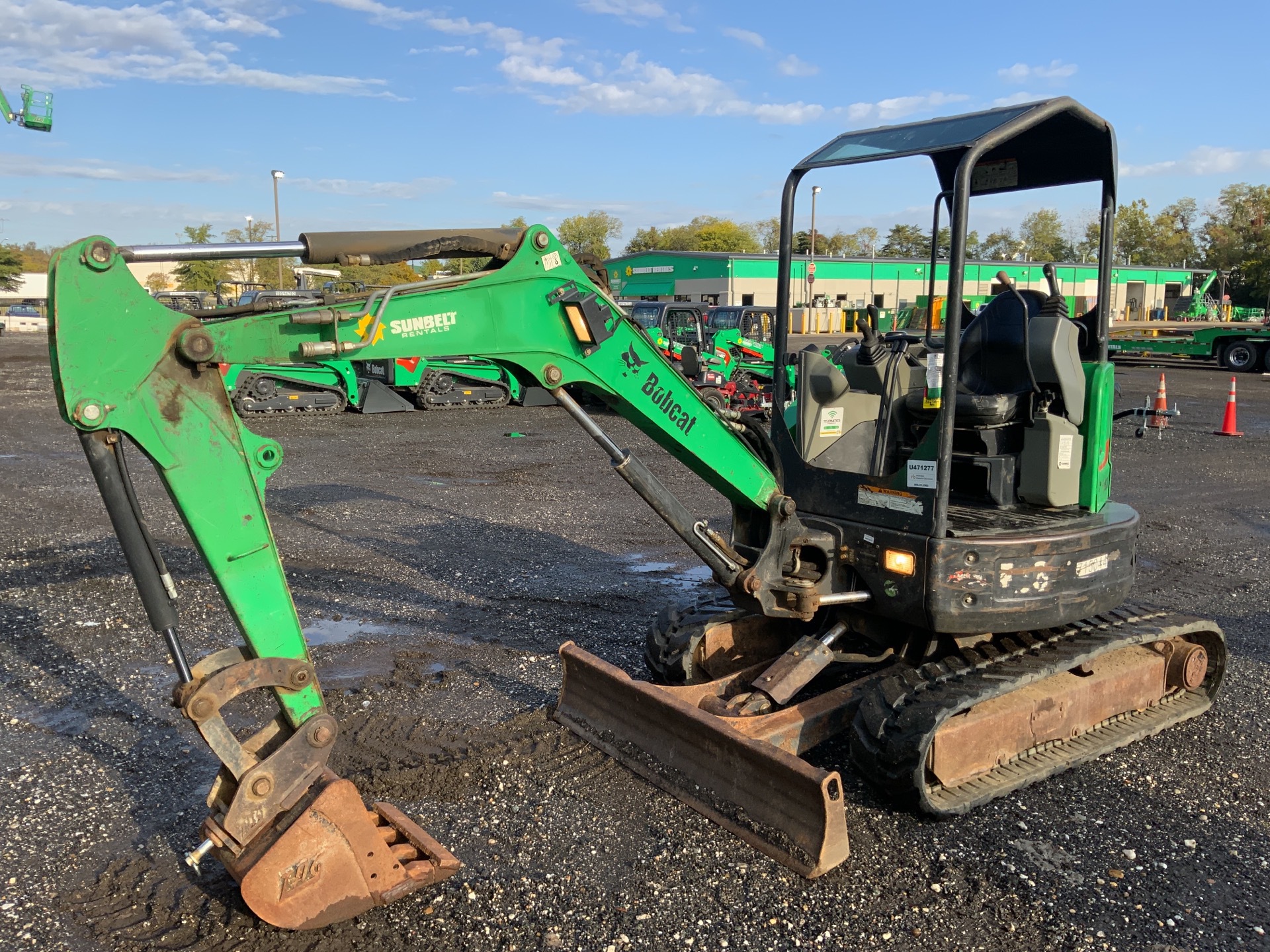 2015 Bobcat E26 Mini Excavator