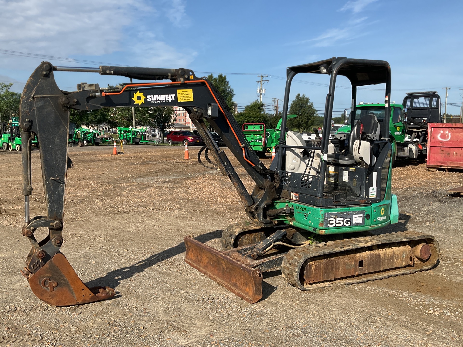 2014 John Deere 35G Mini Excavator