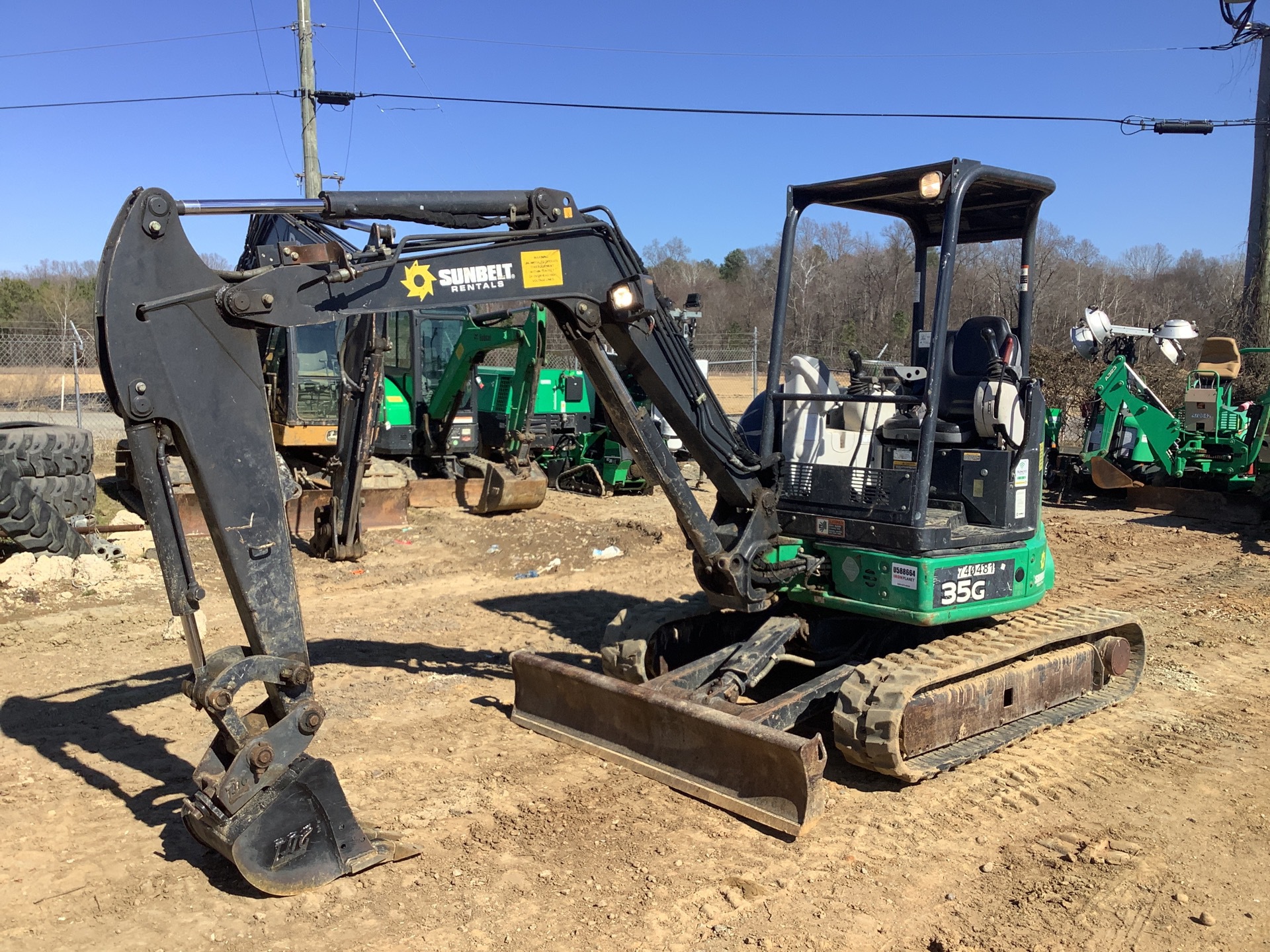 2015 John Deere 35G Mini Excavator