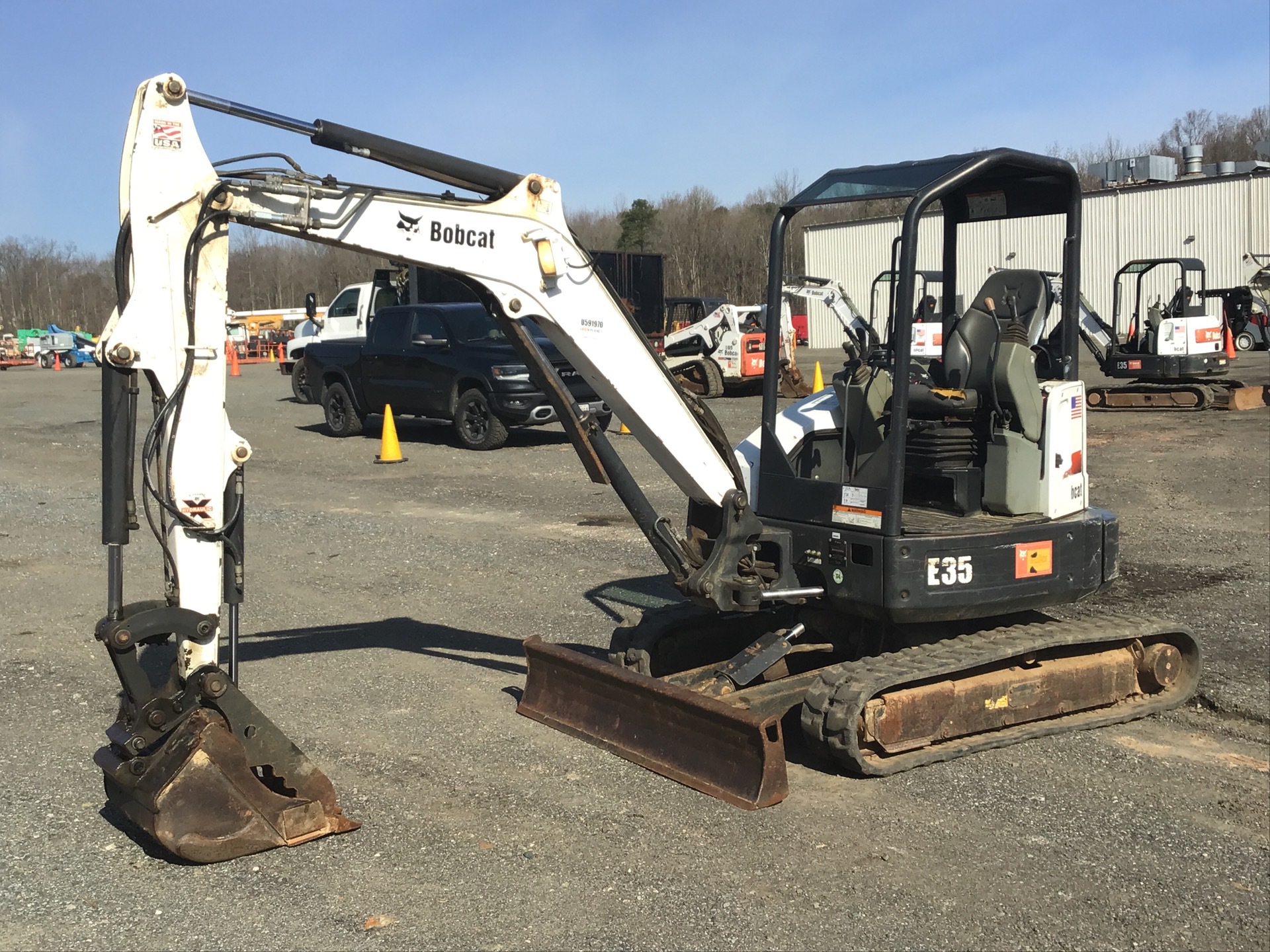 2013 Bobcat E35 Mini Excavator