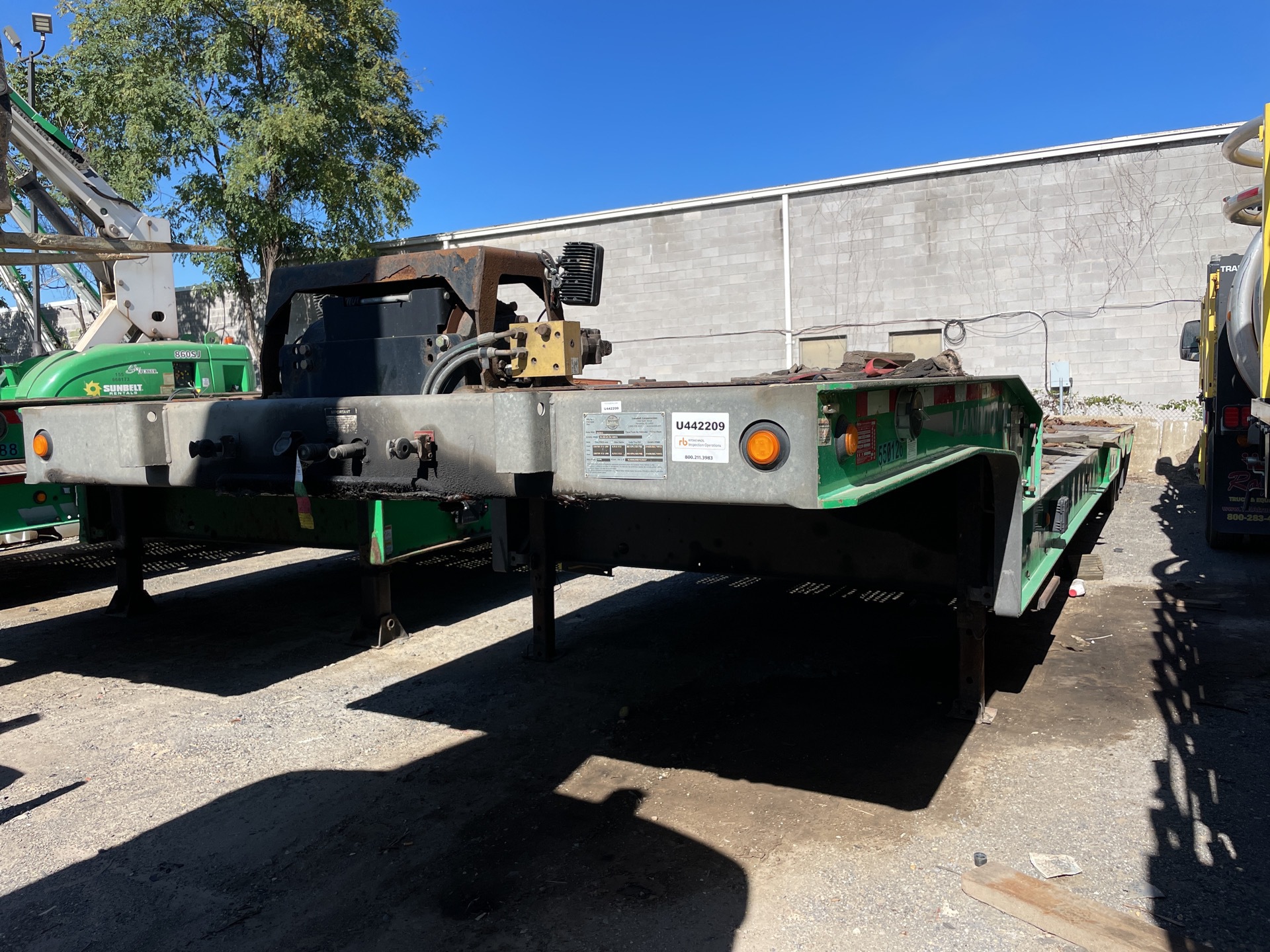 2013 Landoll 930C-48-15 T/A Sliding Axle Trailer