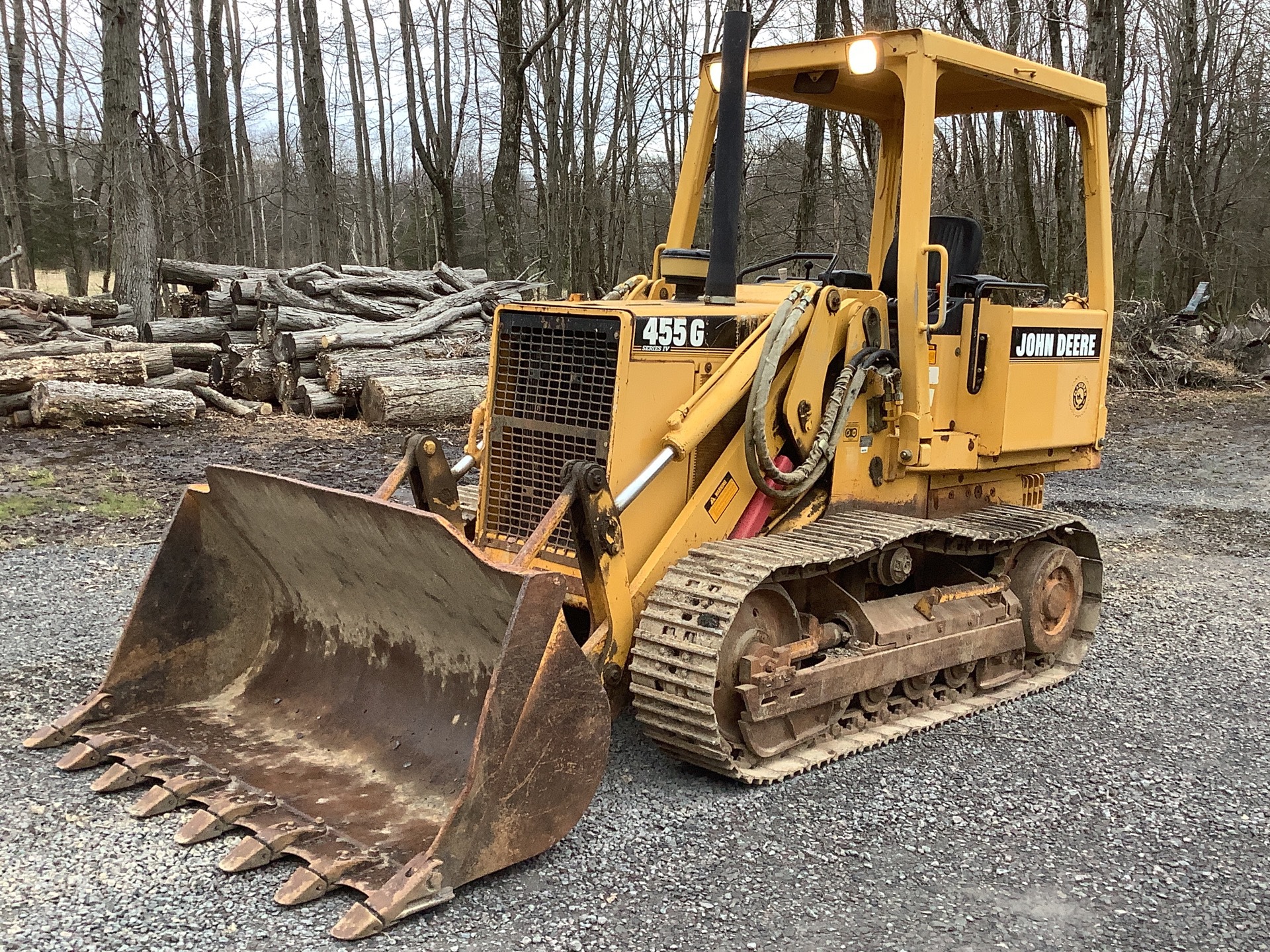 2003 John Deere 455G Series IV Crawler Loader