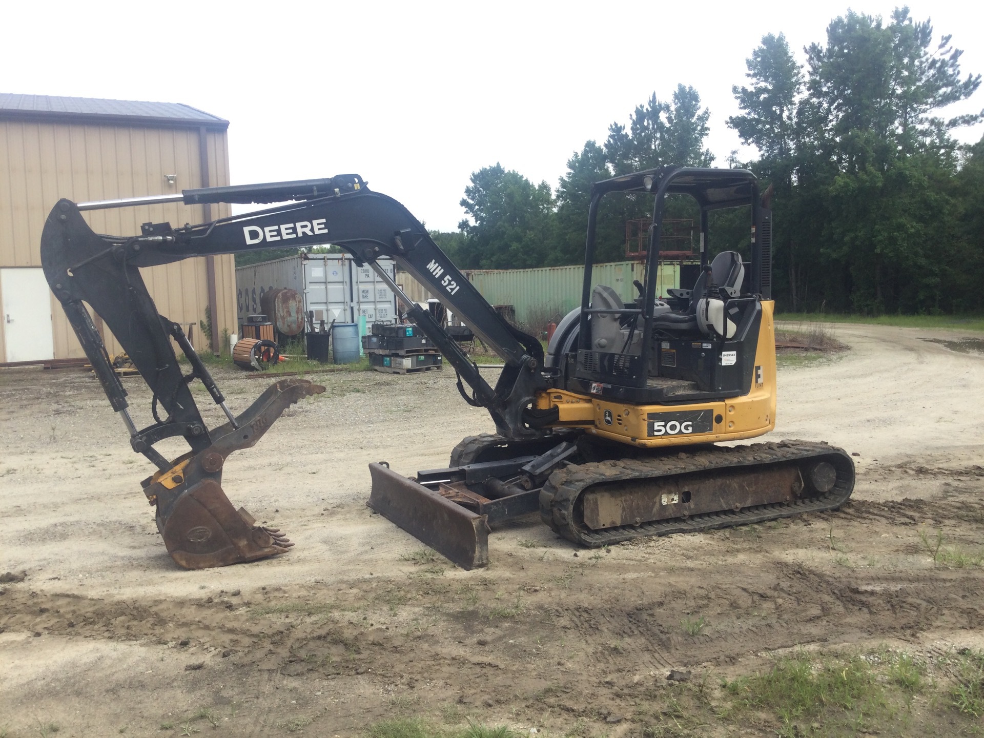 2017 John Deere 50G Mini Excavator