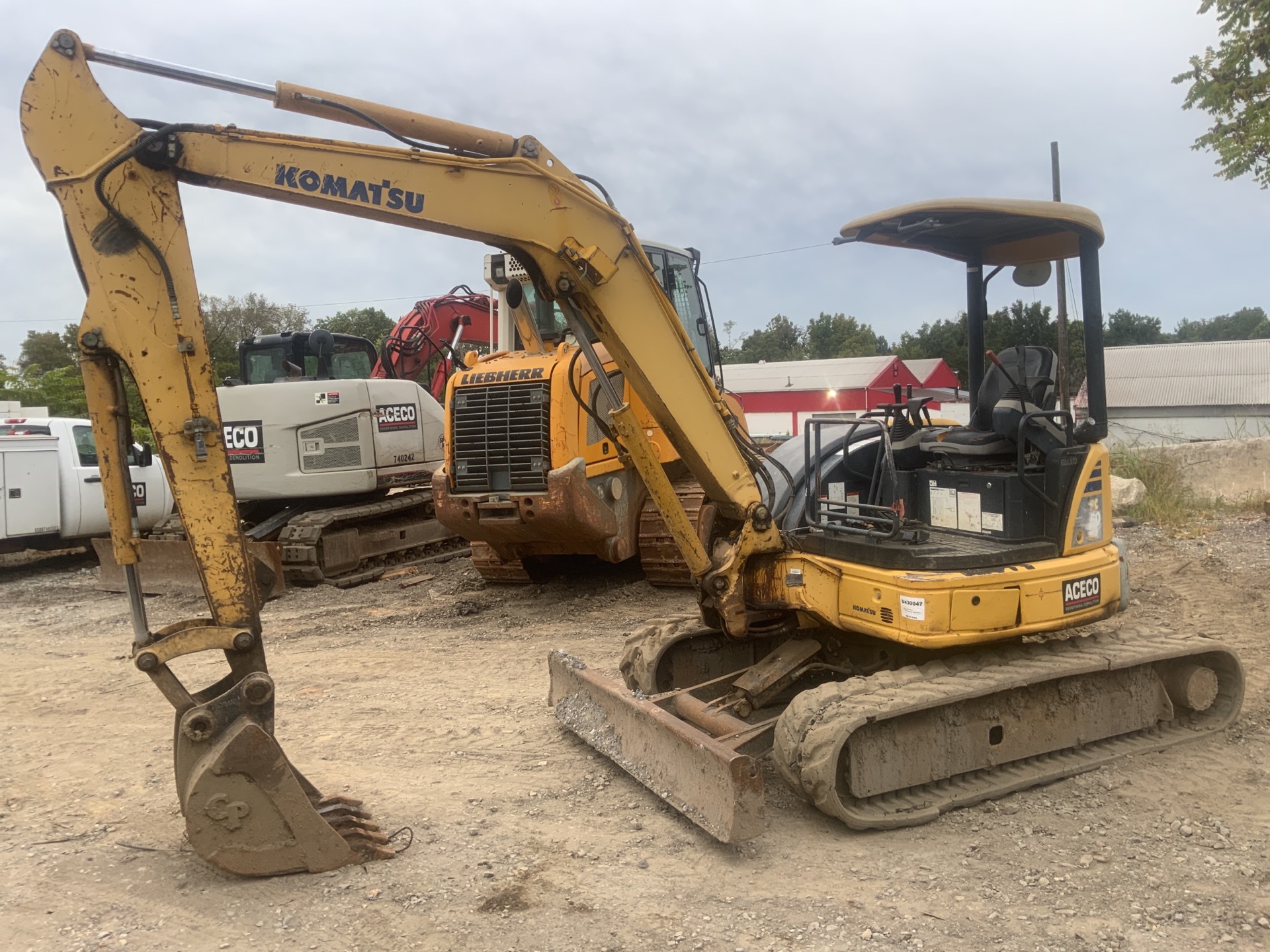 2008 Komatsu PC50MR-2 Mini Excavator