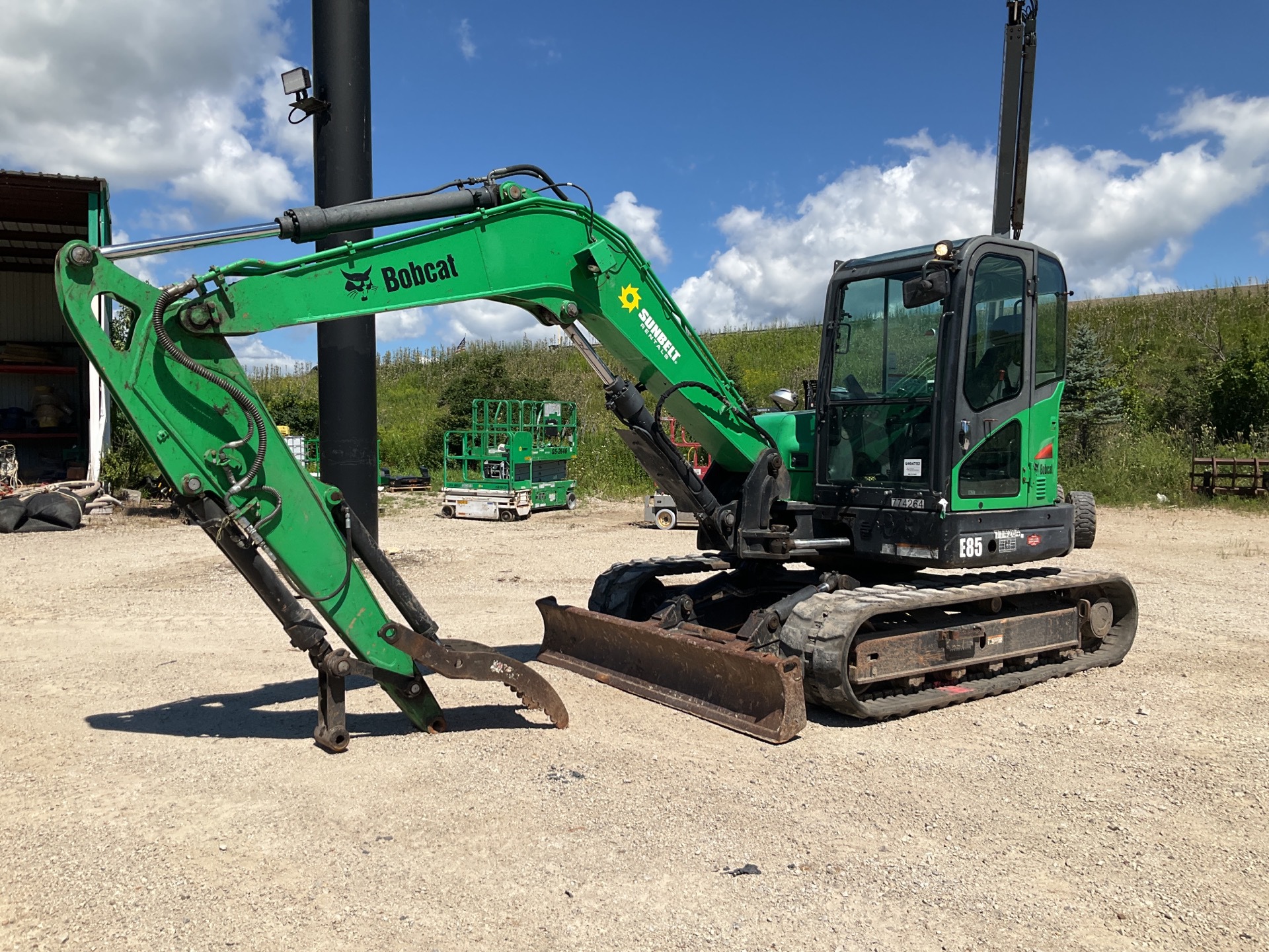 2015 Bobcat E85 Mini Excavator