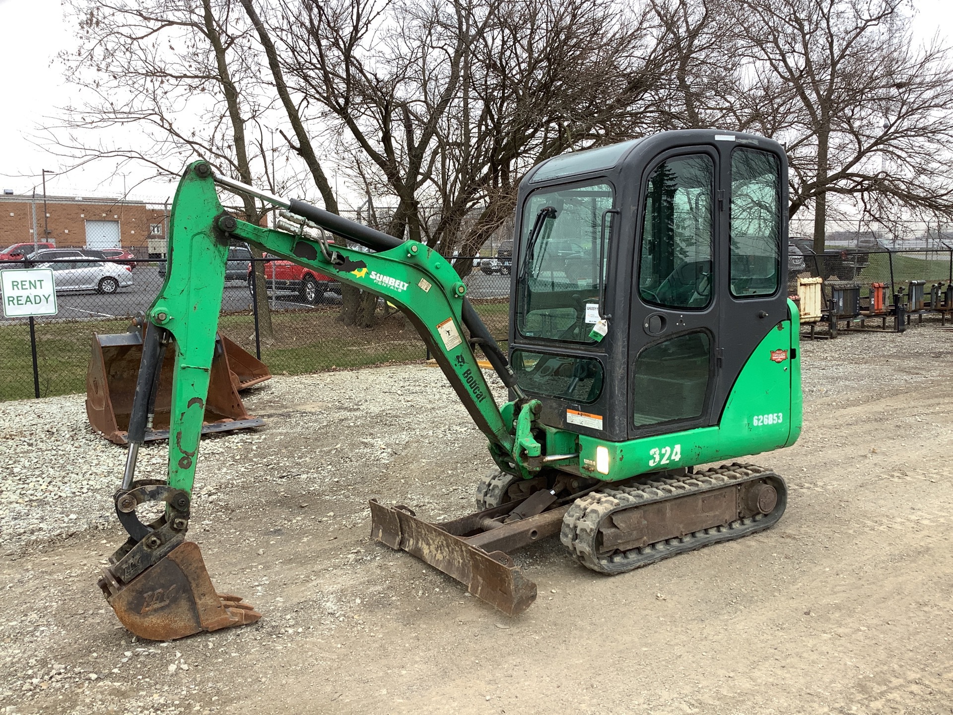 2014 Bobcat 324M Mini Excavator