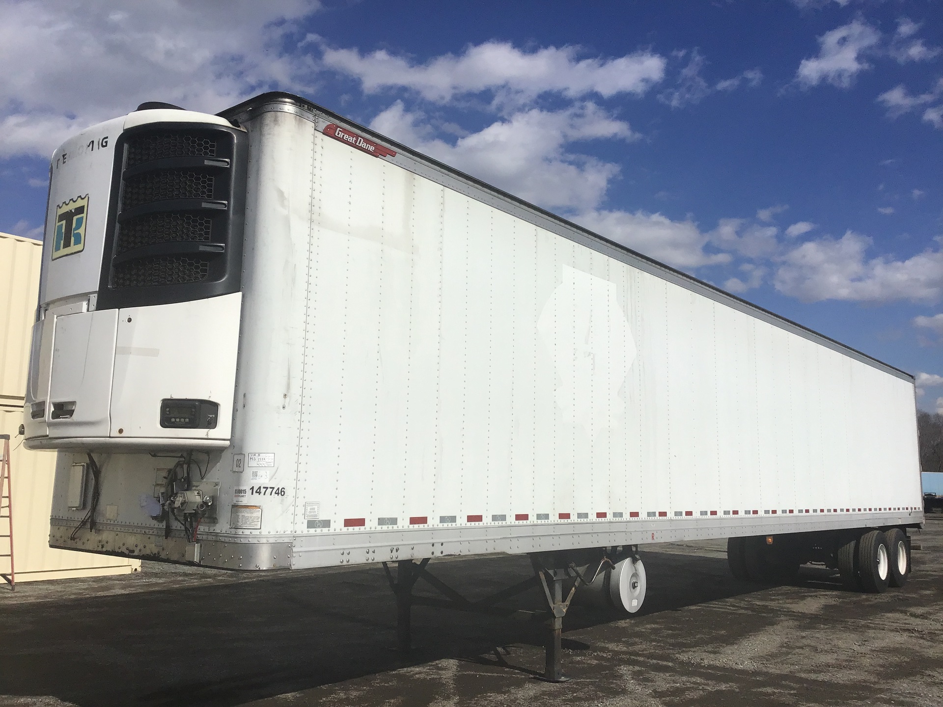 2016 Great Dane 53 ft T/A Refrigerated Trailer