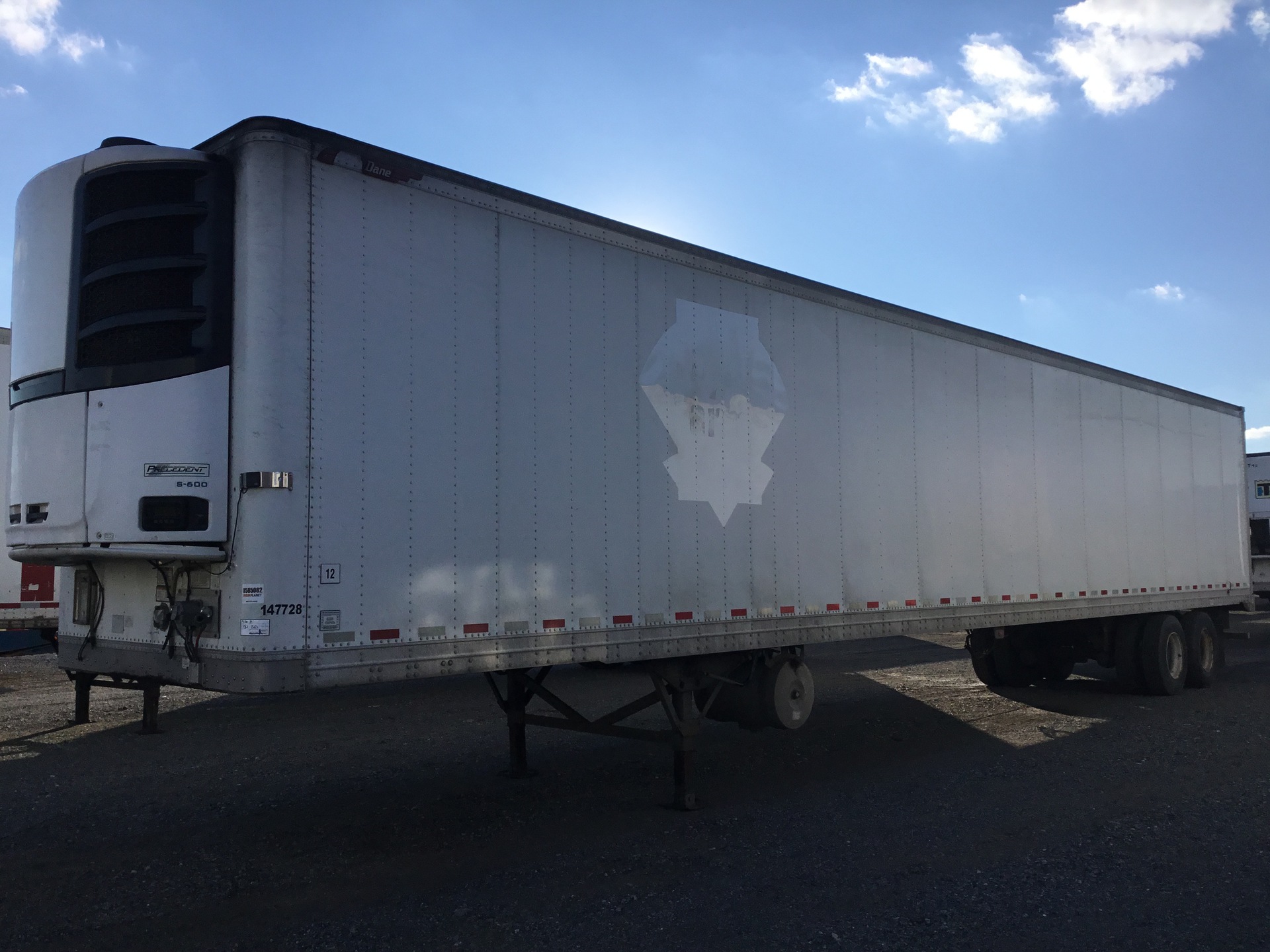 2016 Great Dane 53 ft Refrigerated Trailer