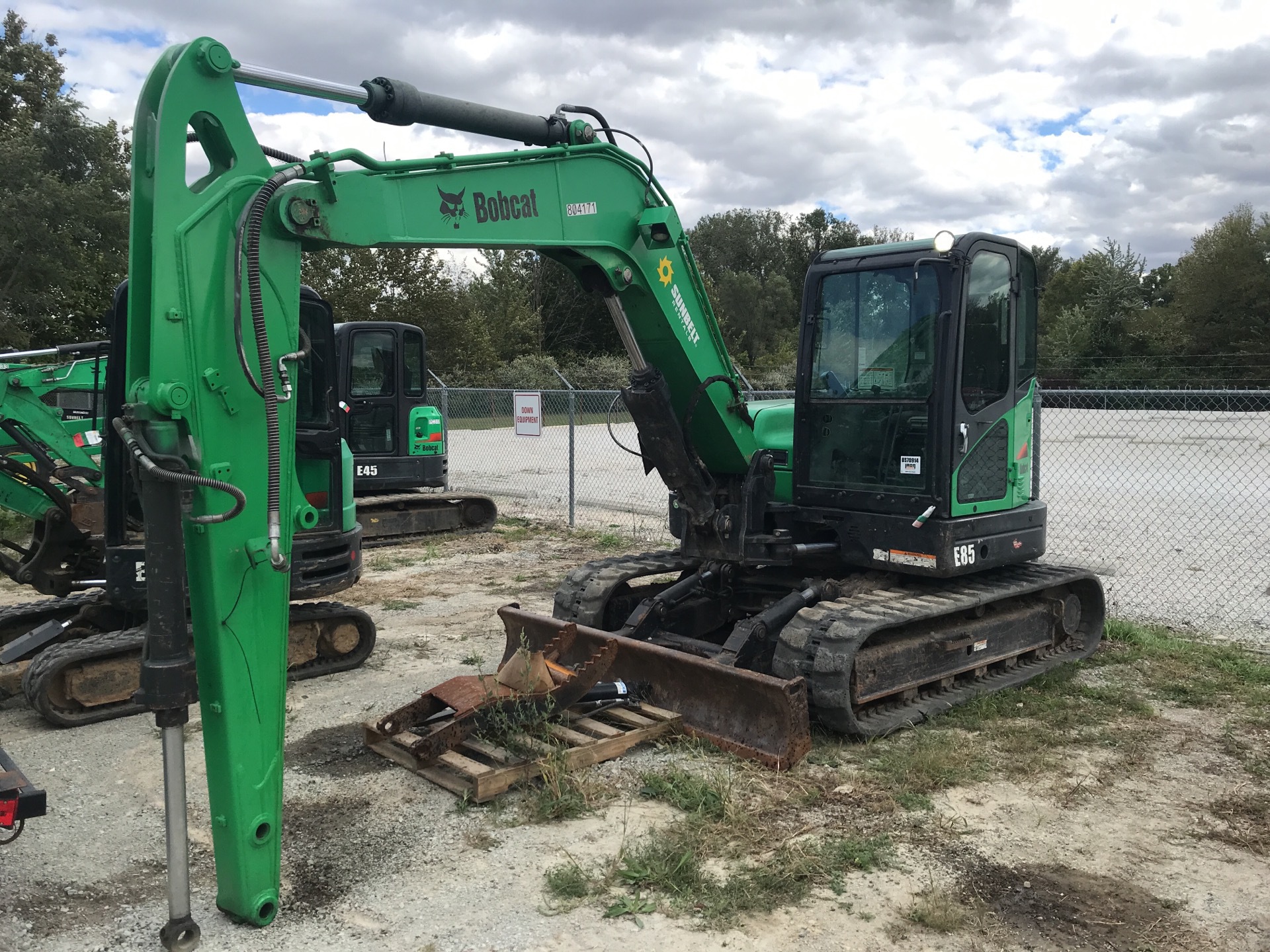 2015 Bobcat E85M Mini Excavator