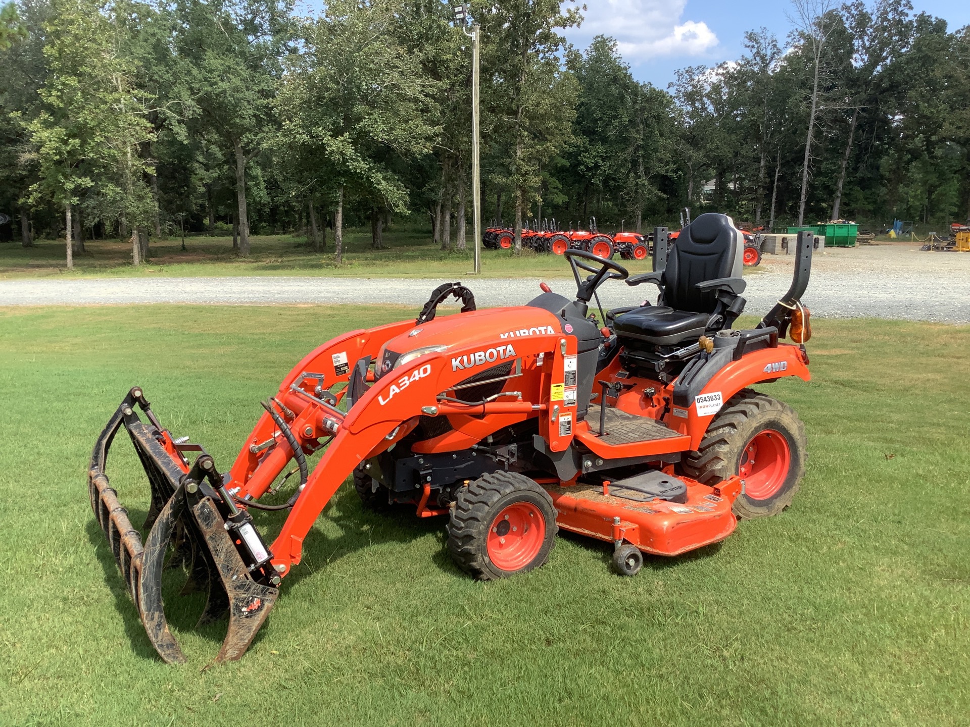 2019 Kubota BX23S 4WD Utility Tractor