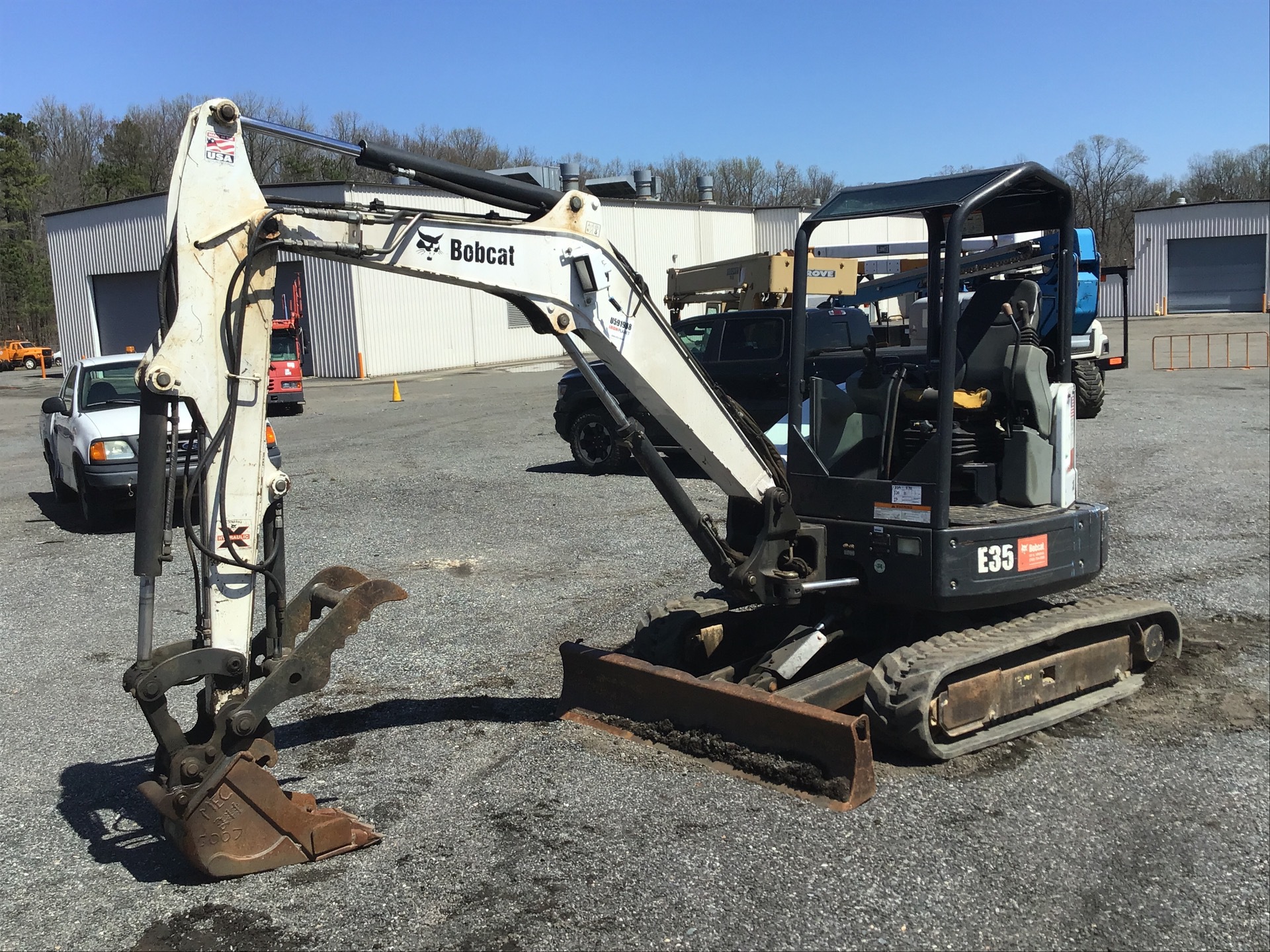 2014 Bobcat E35M Mini Excavator