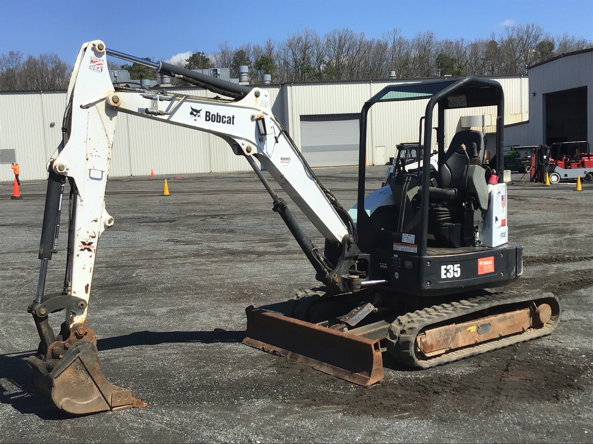 2013 Bobcat E35M Mini Excavator