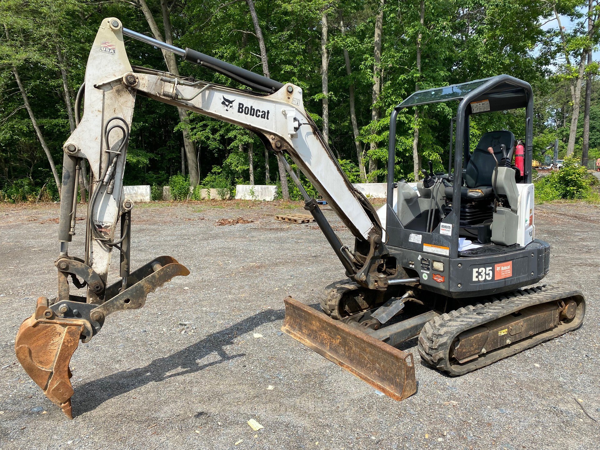 2014 Bobcat E35-M Mini Excavator