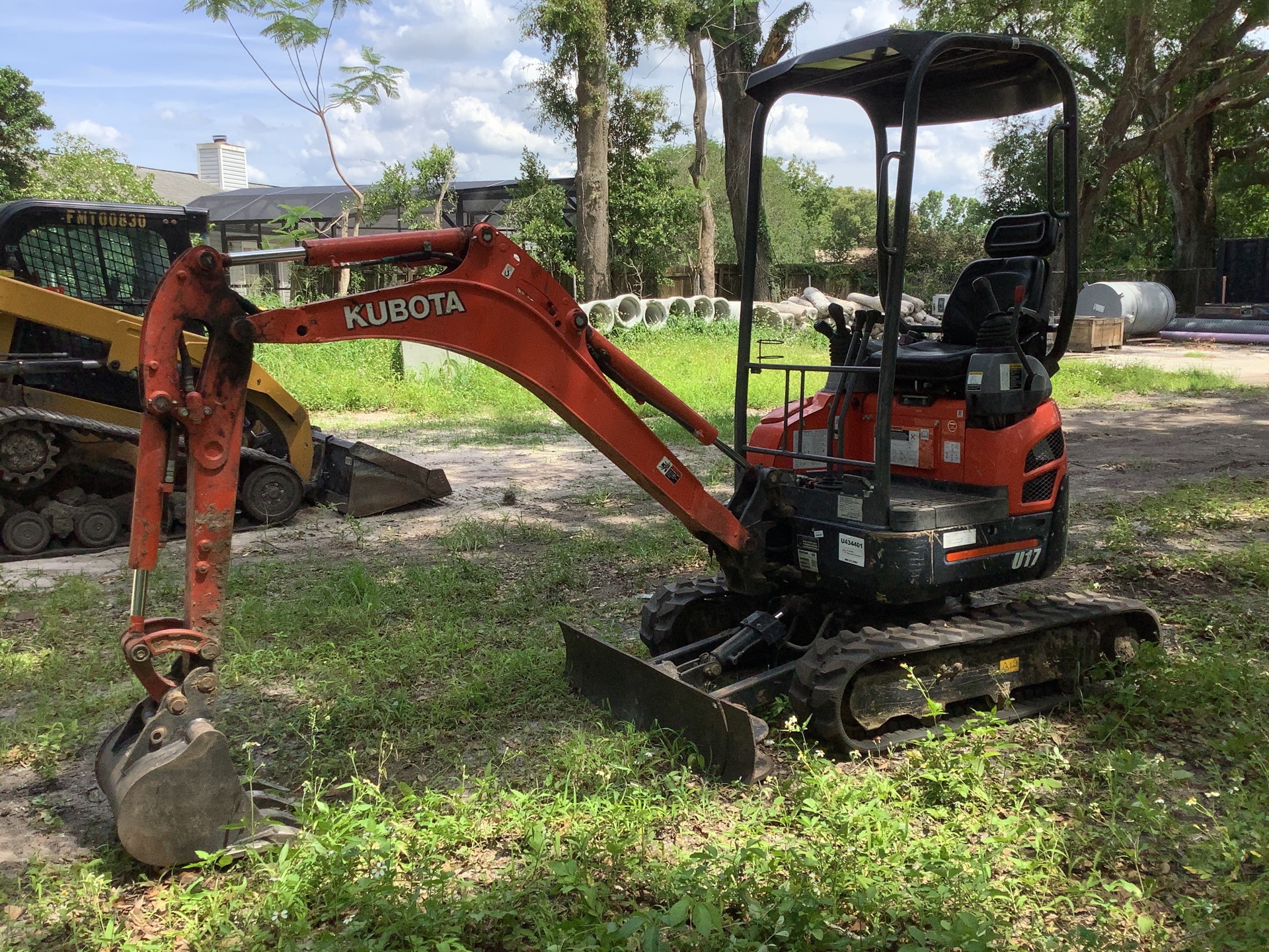 2019 Kubota U17 Hydraulic VG Mini Excavator