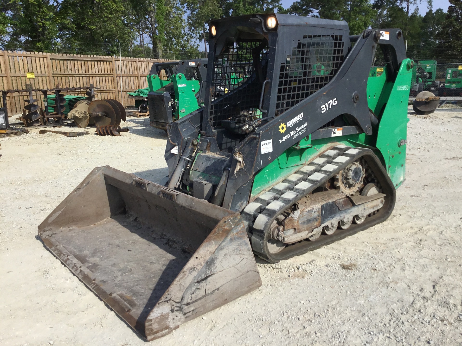 2016 John Deere 317G Compact Track Loader