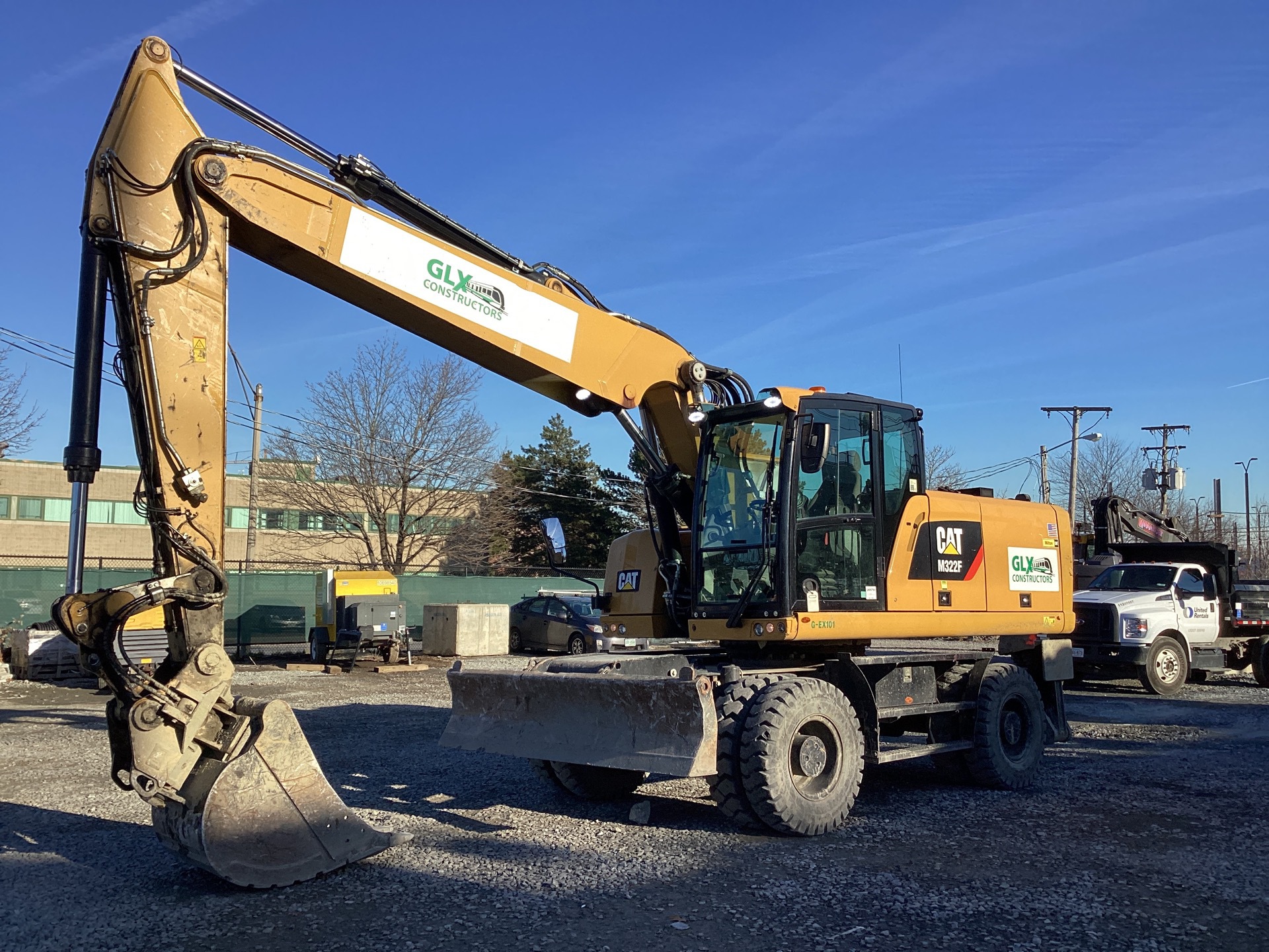 2018 Cat M322F Wheel Excavator